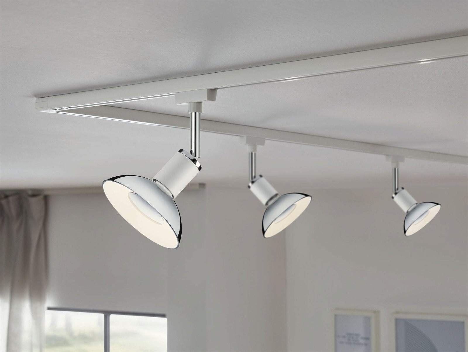 Paulmann LED-Leuchtmittel »360lm 4,9W weiß/silber 230V«, 1 St., Warmweiß