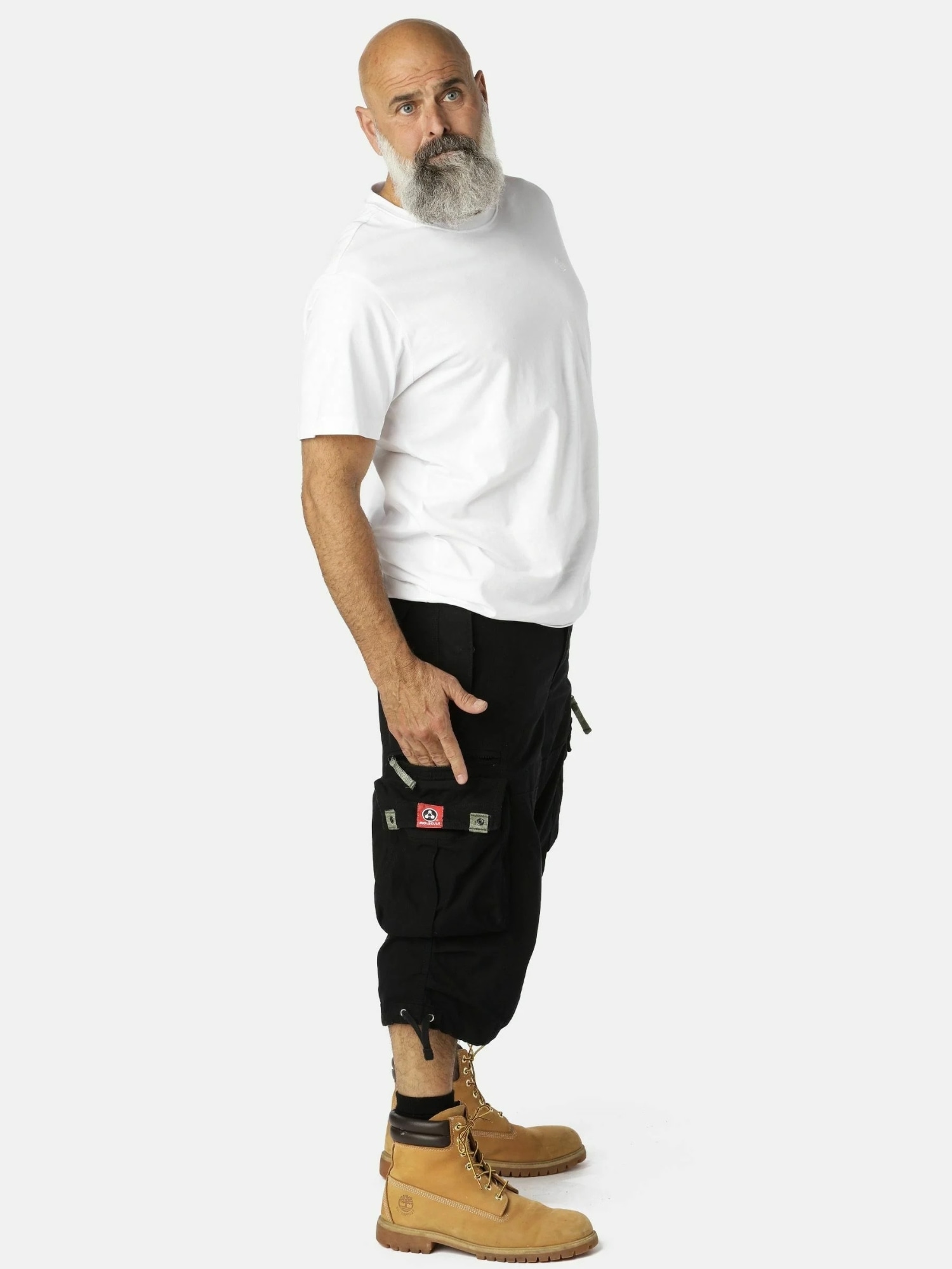 Molecule Shorts »Molecule Cargo Shorts 3/4 BAGGY«