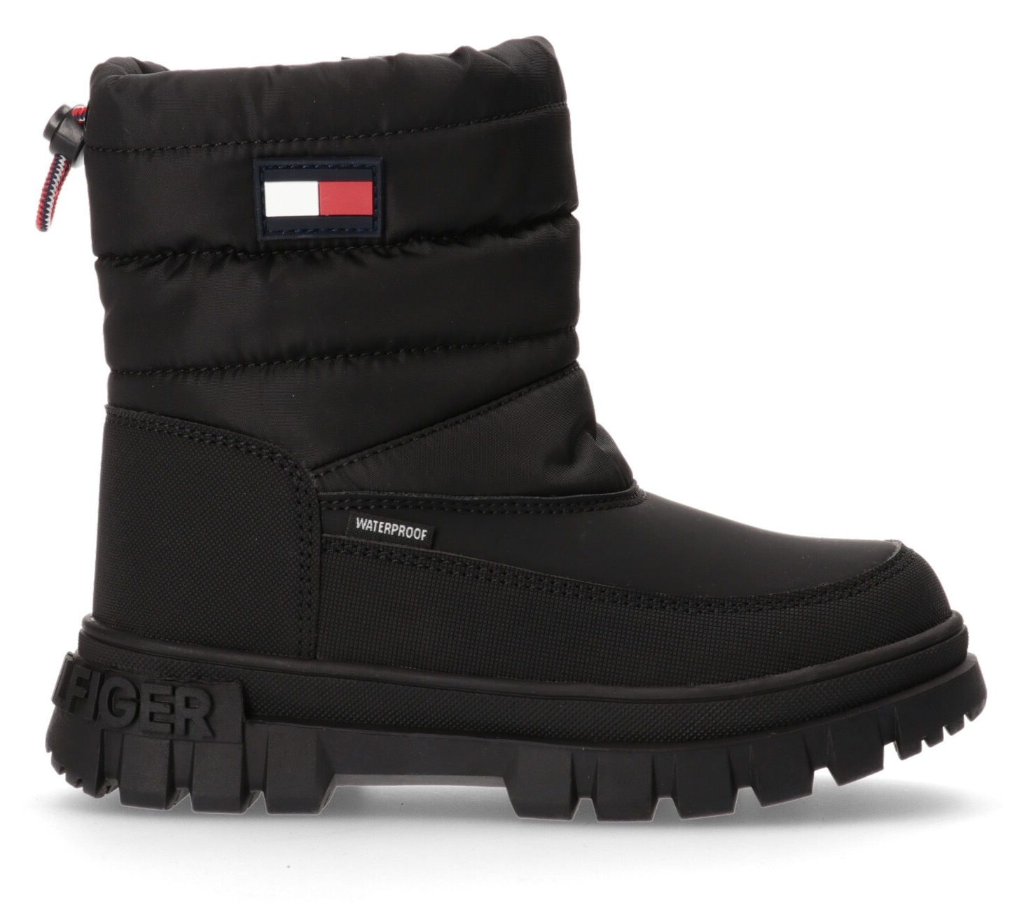 Tommy Hilfiger Winterstiefel, Snowboots, Outdoorstiefel mit Kordelzug und Reißverschluss