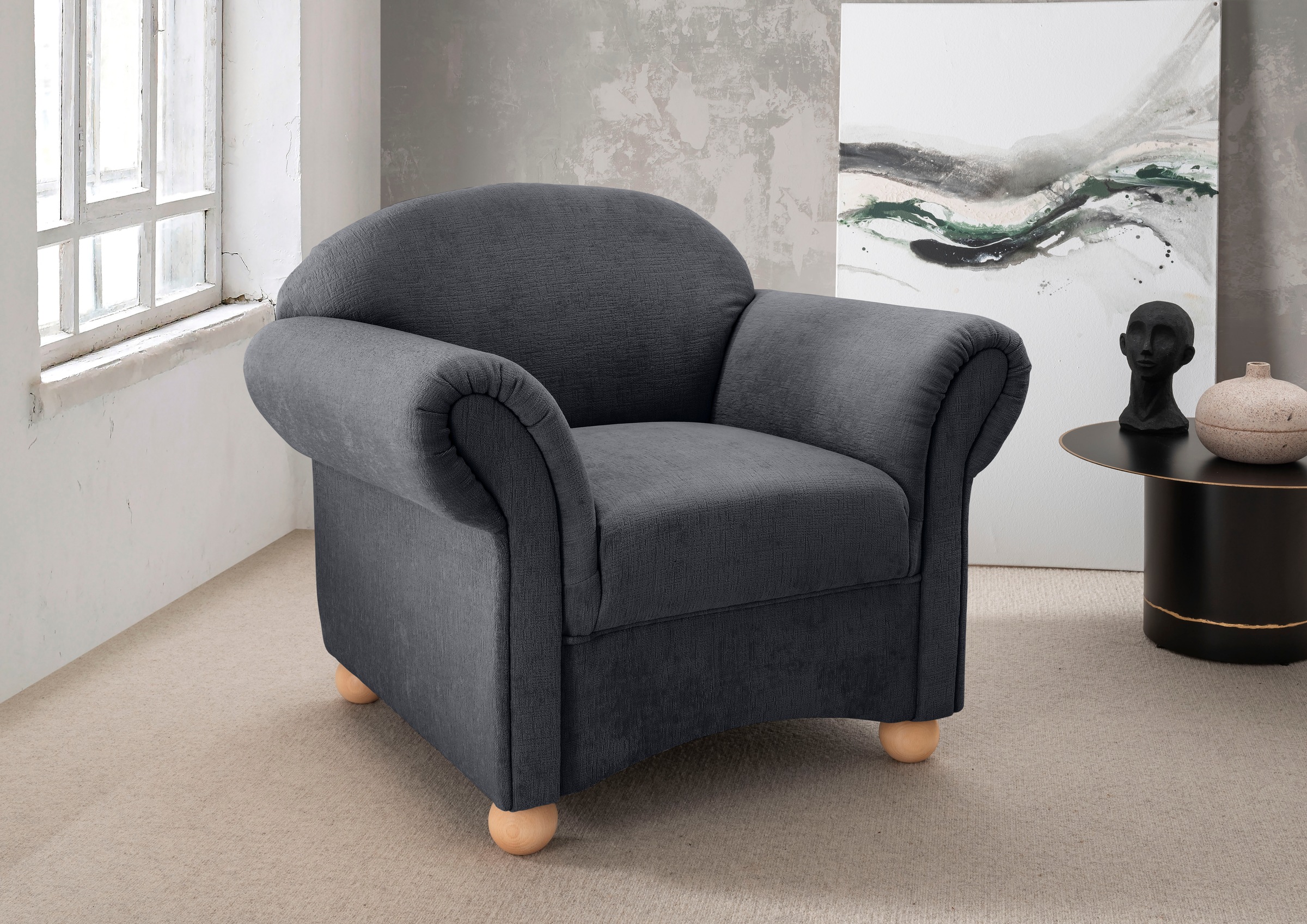 Home affaire Sessel »Torello« 1 Stk. tlg. günstig online kaufen