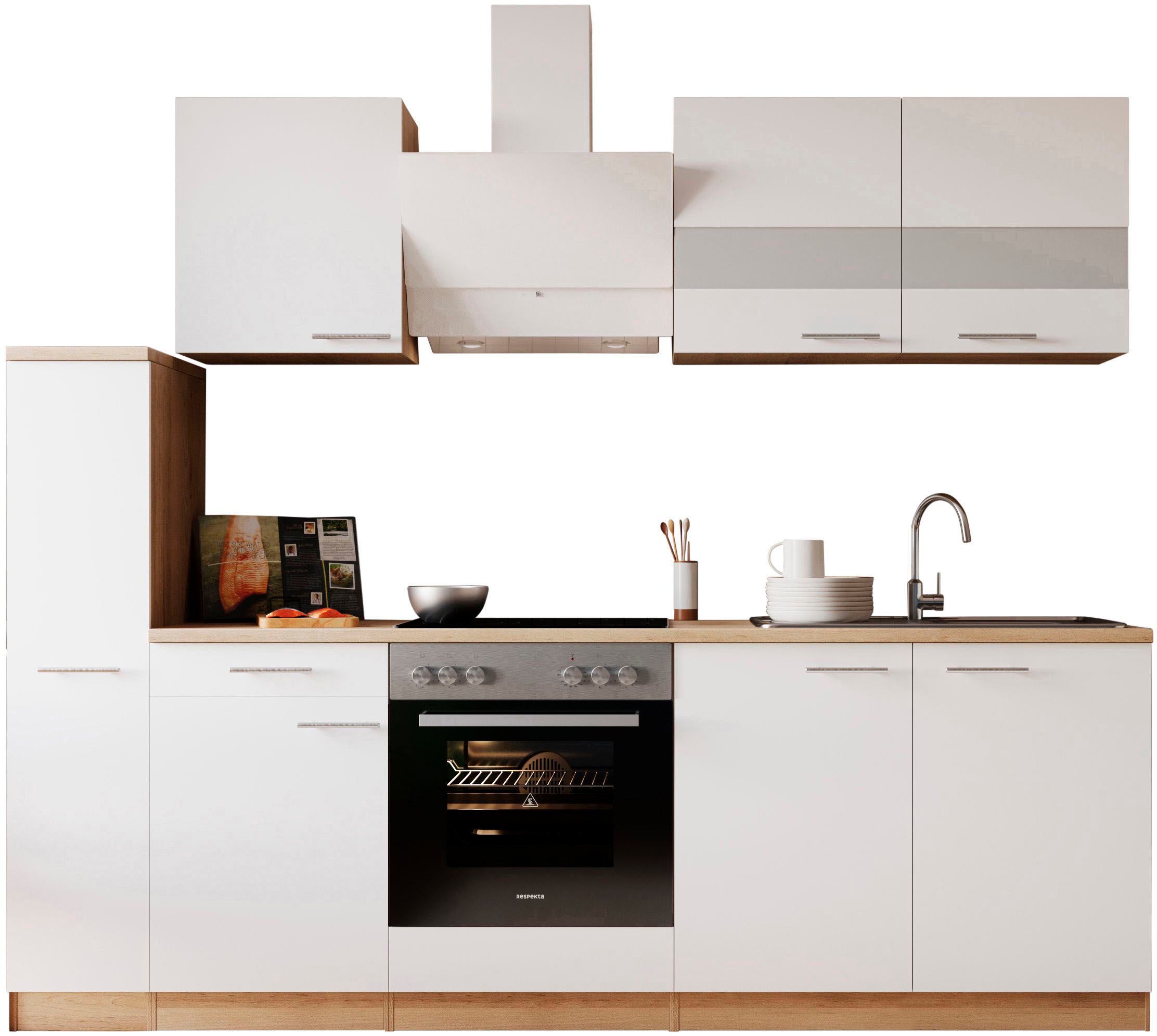RESPEKTA Küche »Merle« Breite 240 cm, mit Soft-Close, in exklusiver Konfiguration für OTTO