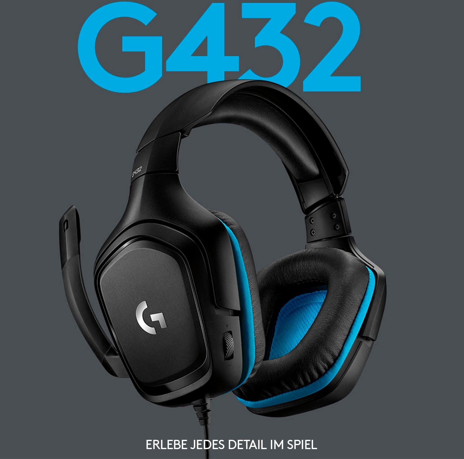 Logitech G Gaming-Headset »G432 - LEATHERETTE - EMEA«