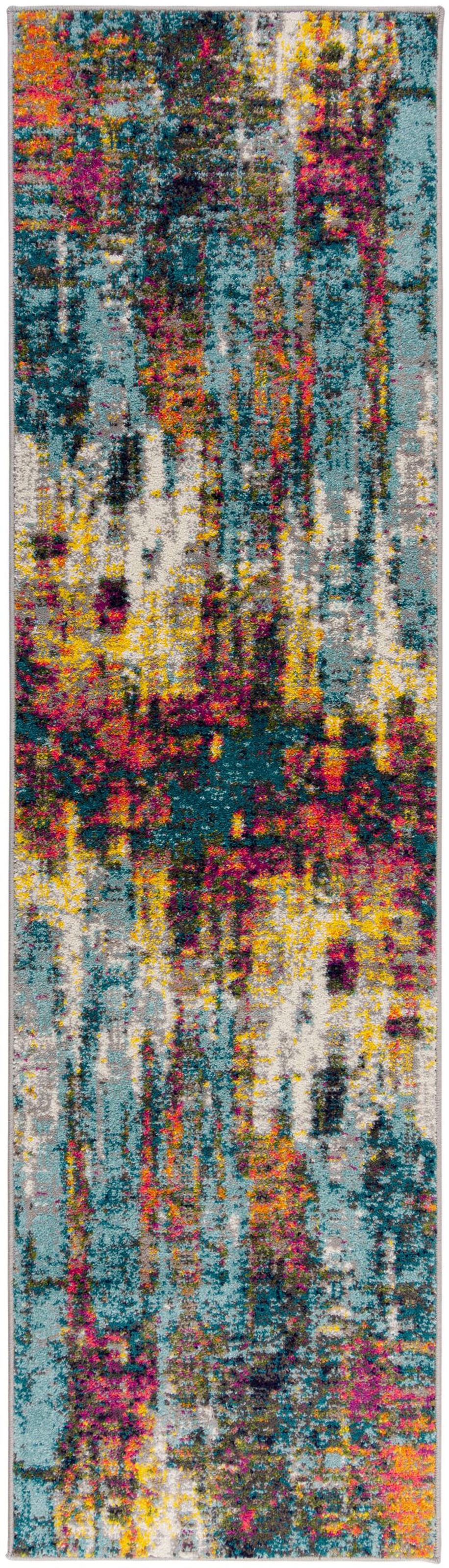 FLAIR RUGS Läufer »Abstraction«, rechteckig, 10 mm Höhe, Vintage Design, me günstig online kaufen