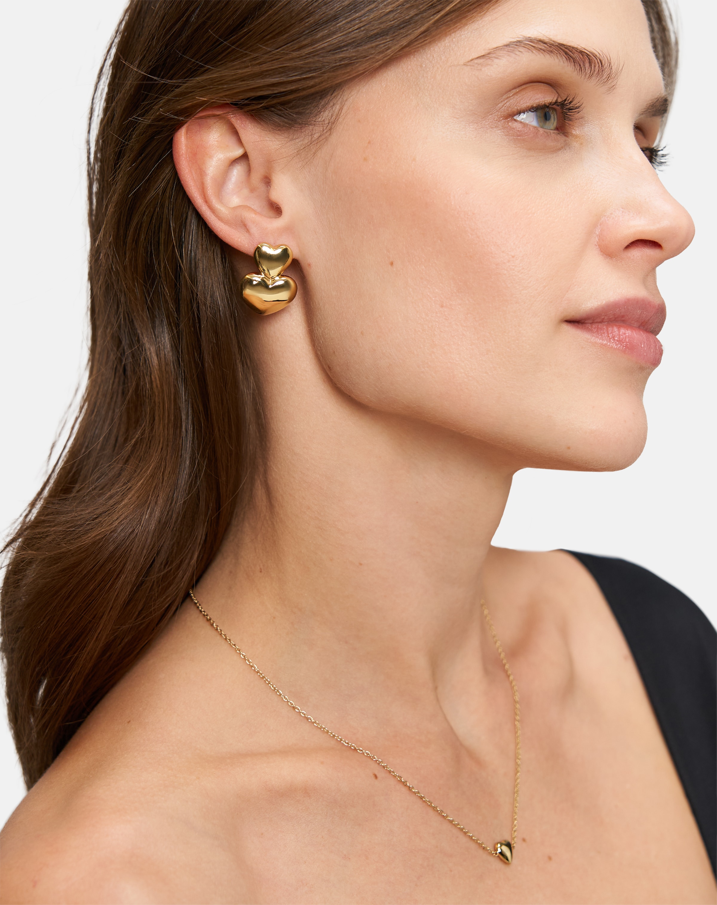Tamaris Kette mit Anhänger »Schmuck Geschenk Edelstahl Halskette Bold Hearts Herz«