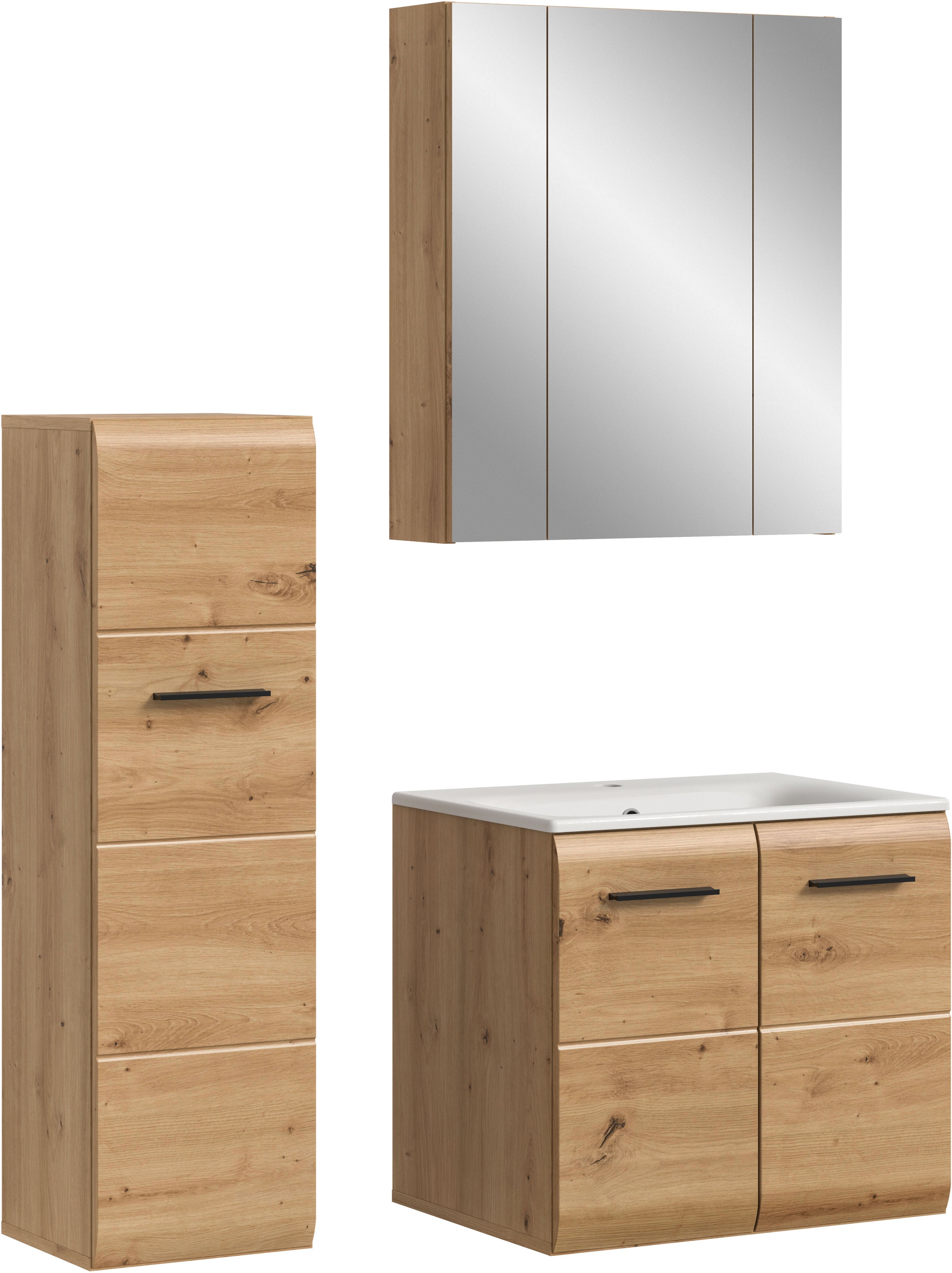 INOSIGN Badezimmer-Set Set, 4 Stk. tlg. Florenz, Badkombination 4-tlg.,Arti günstig online kaufen