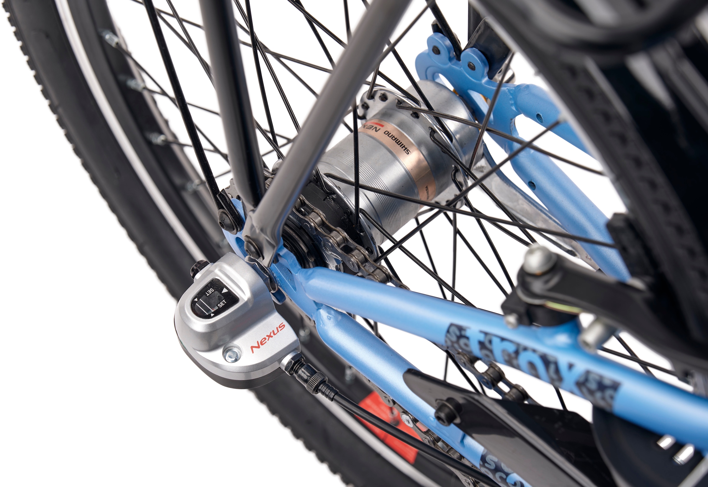 S’COOL Kinderfahrrad »S'COOL troX«, 3 Gang, Shimano, Nabenschaltung
