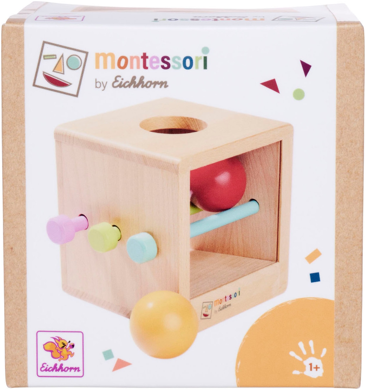 Eichhorn Lernspielzeug »Montessori Box mit Kugeln«, FSC®- schützt Wald - weltweit
