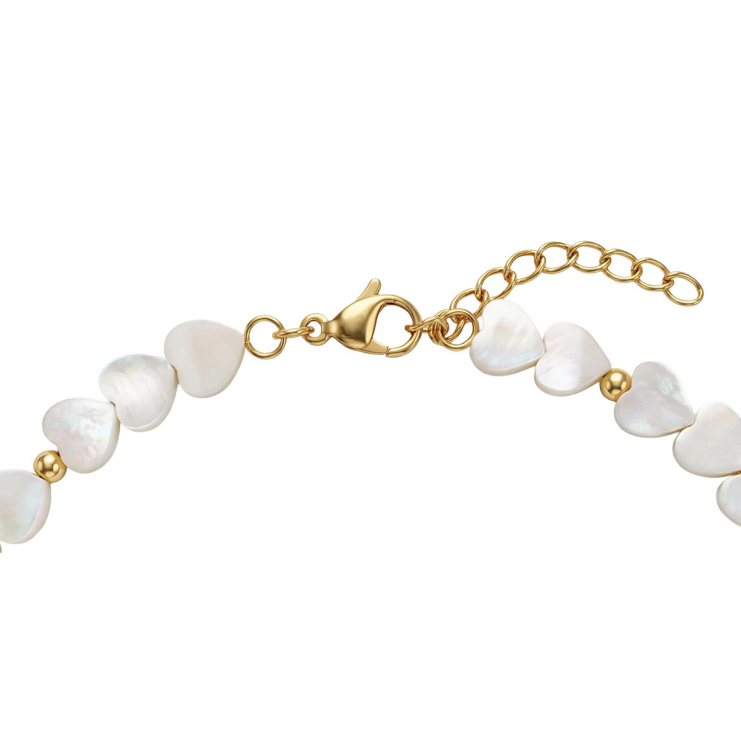 Amor Collier »Herz-Motiv« mit Perlmutt