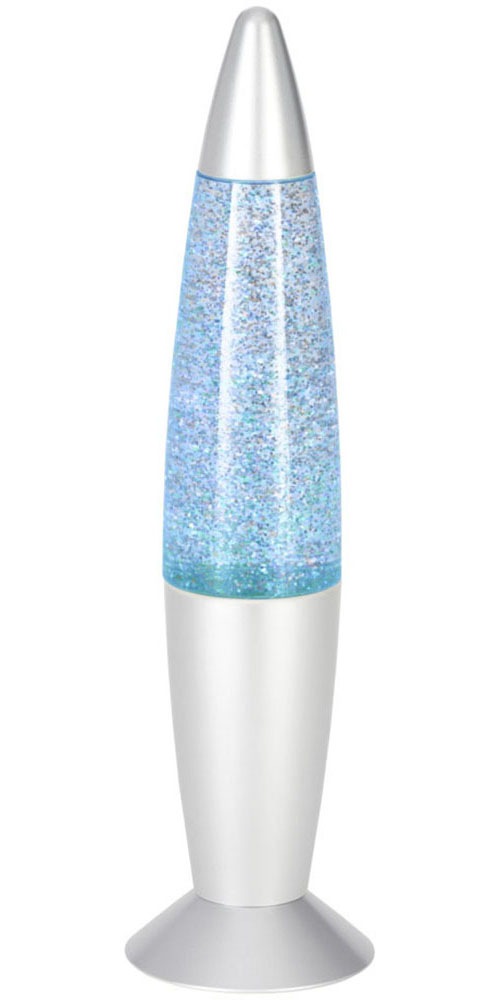 EGLO LED Tischleuchte »GLITTER« LED-Modul 1 Stk. LED Lavalampe Glitter, RGB Glitzerlampe mit Timer und Farbwechsel