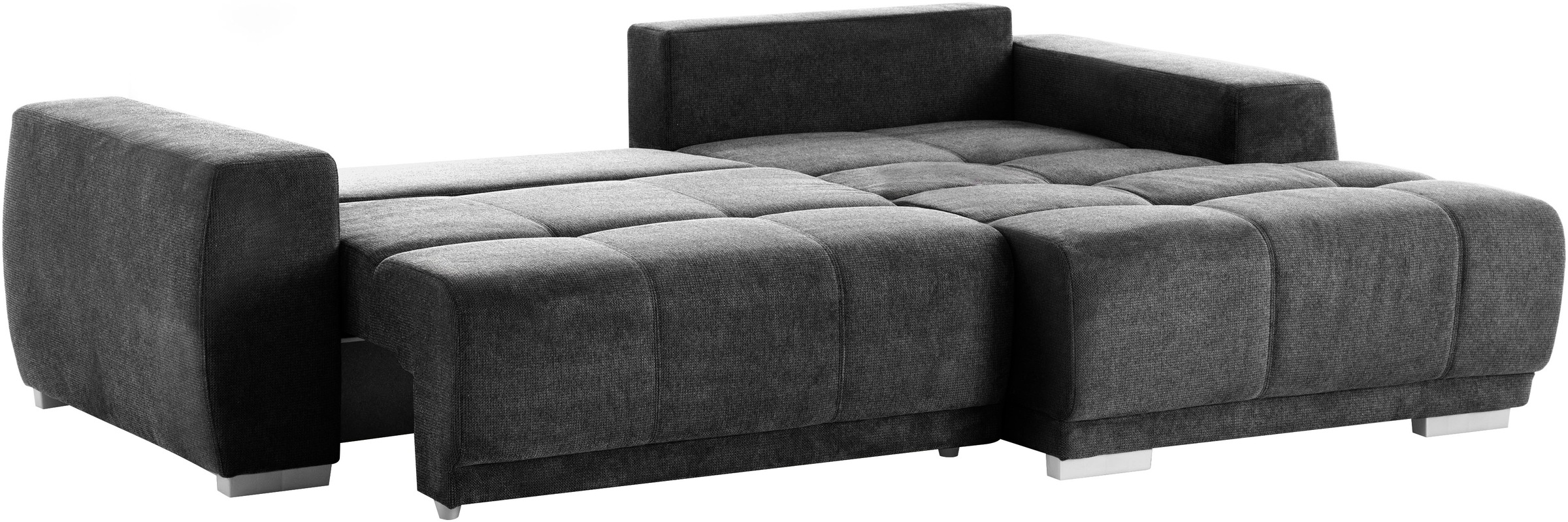 INOSIGN Ecksofa »Bolero L-Form«, wahlweise mit Bettfunktion & Bettkasten