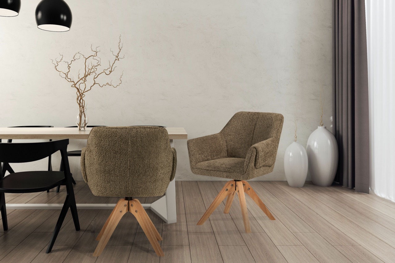 Kayoom Polsterstuhl »Stuhl Dian 225, TOPSELLER! bequem, formschönes Design« günstig online kaufen