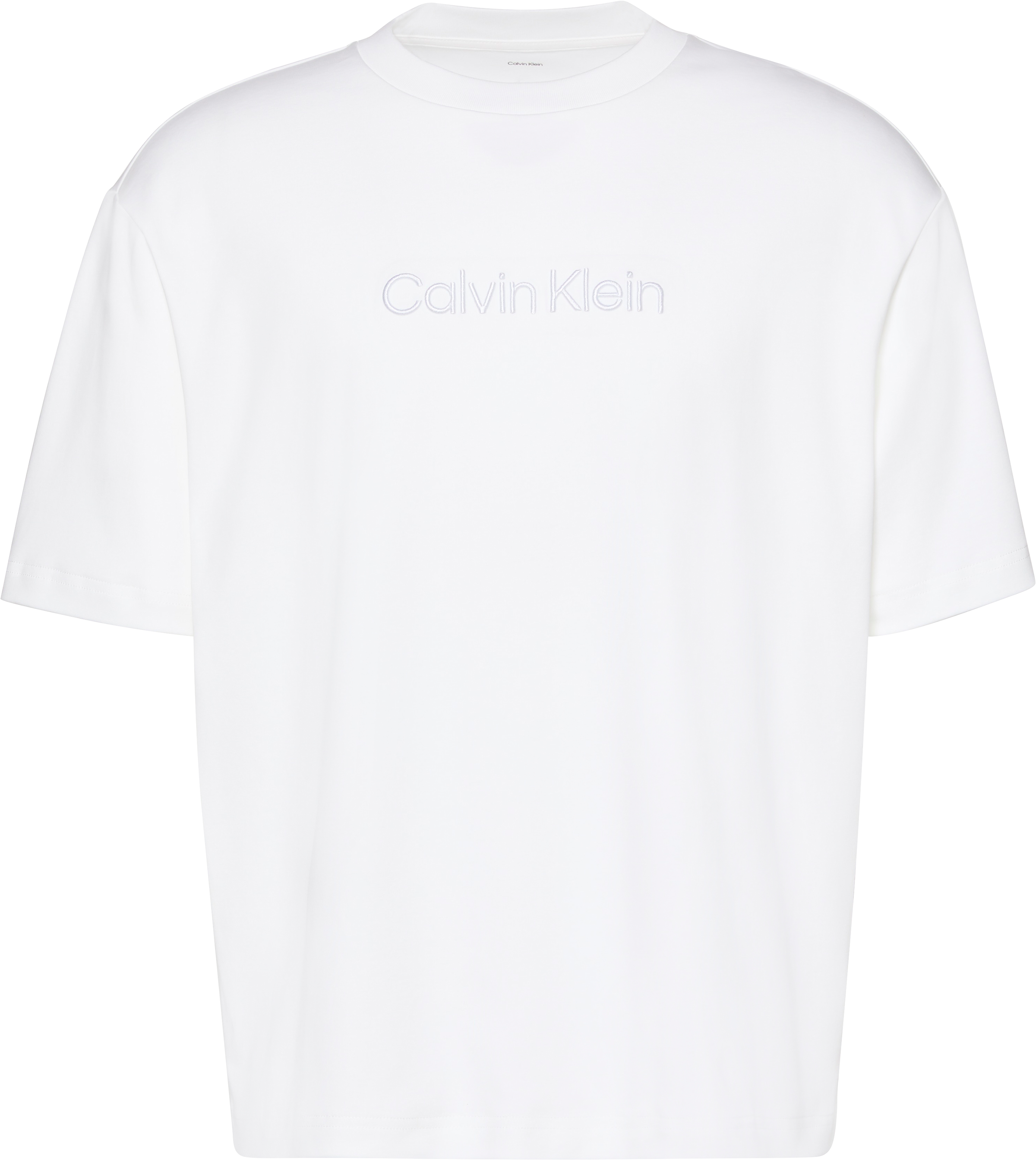 Calvin Klein T-Shirt »A - Rel Fashion Logo Tee«, Mit Rundhalsausschnitt