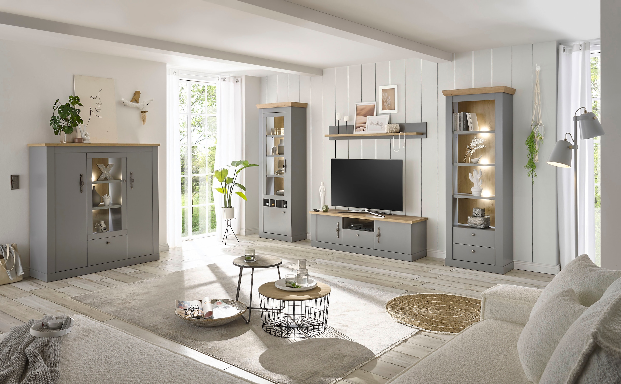 Home affaire Wohnwand »Chambord«, (4 St.)