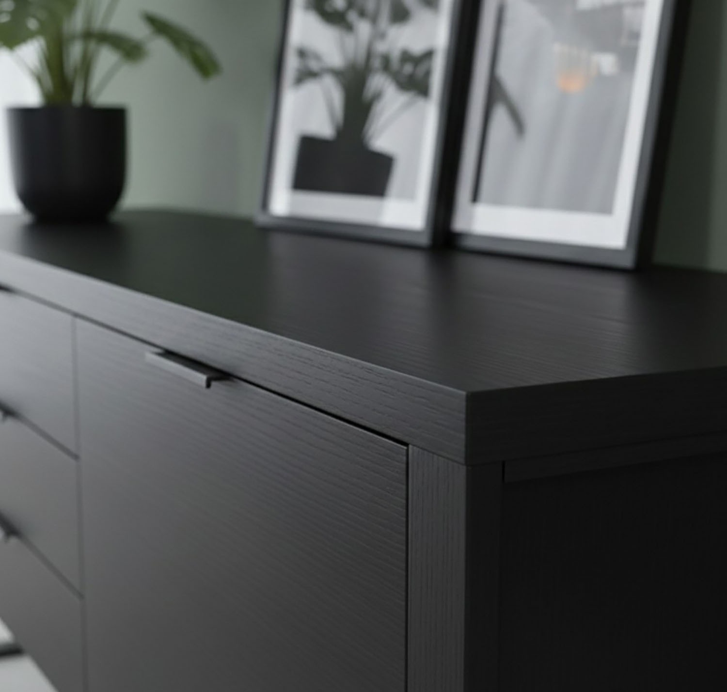 Jahnke Sideboard »LOOP SB 180« Sideboard,2 Türen + 3 Schubladen, Metallrahmen, Breite 180 cm
