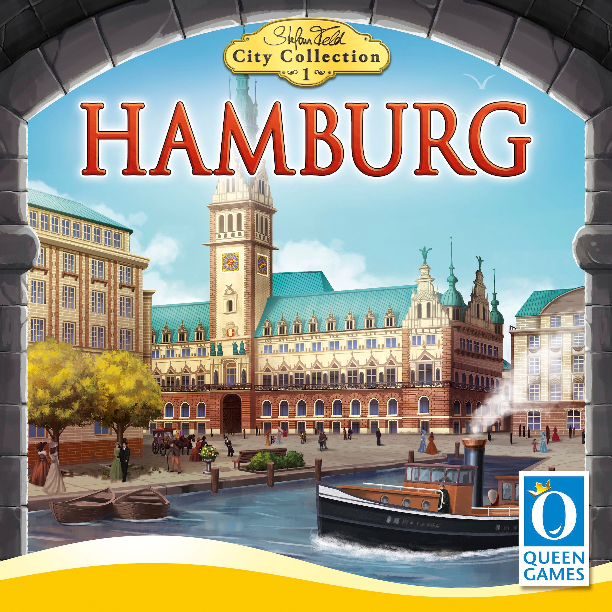 Queen Games Spiel »Hamburg Classic«, Made in Germany