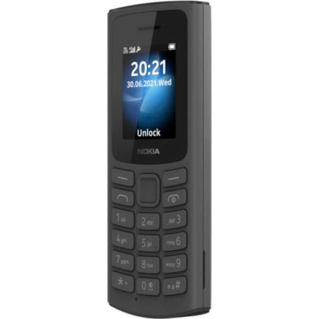 Nokia Handy »105 4G«, schwarz, 4,57 cm/1,8 Zoll, 128 GB Speicherplatz