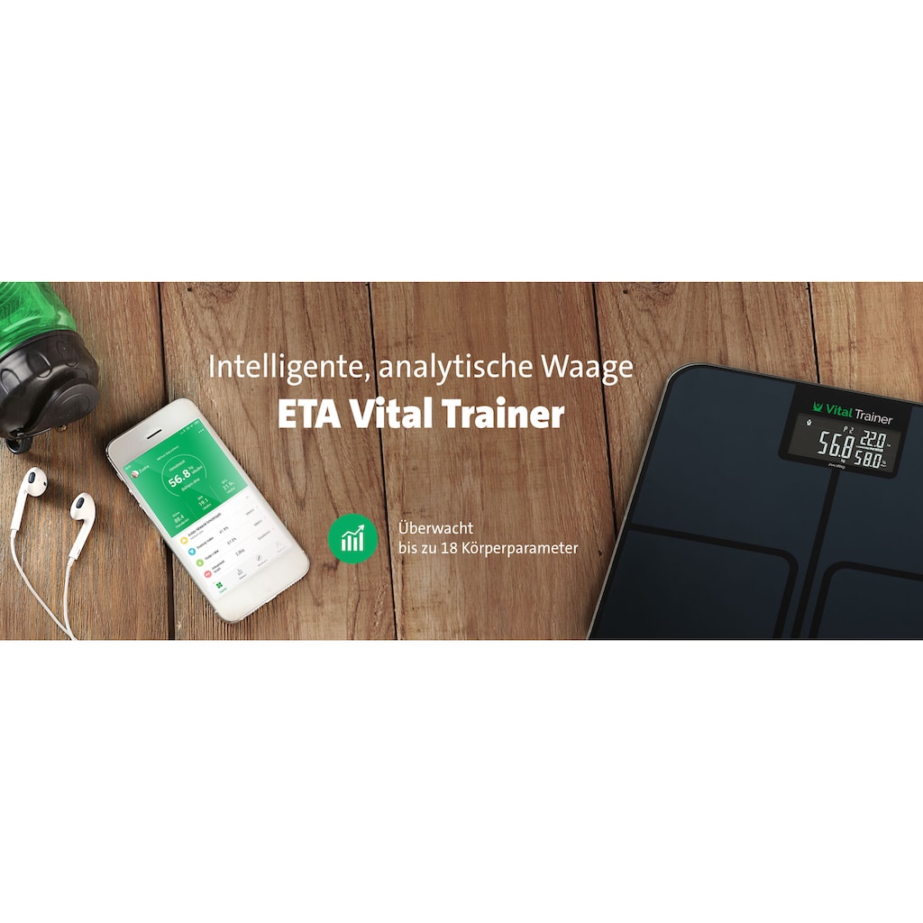 eta Körper-Analyse-Waage »Vital Trainer ETA778090000«