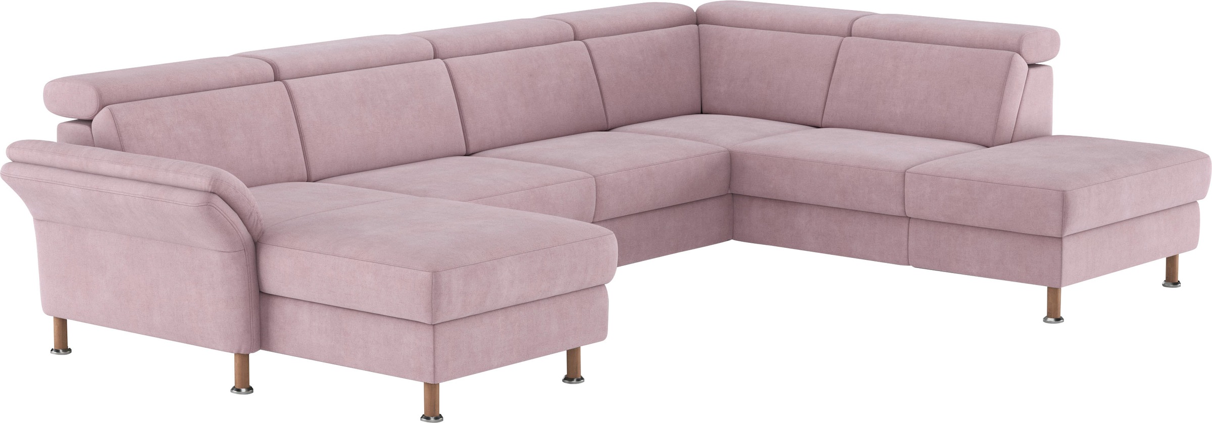 Home affaire Wohnlandschaft »Calypso U-Form« wahlweise mit motorischer Relaxfunktion