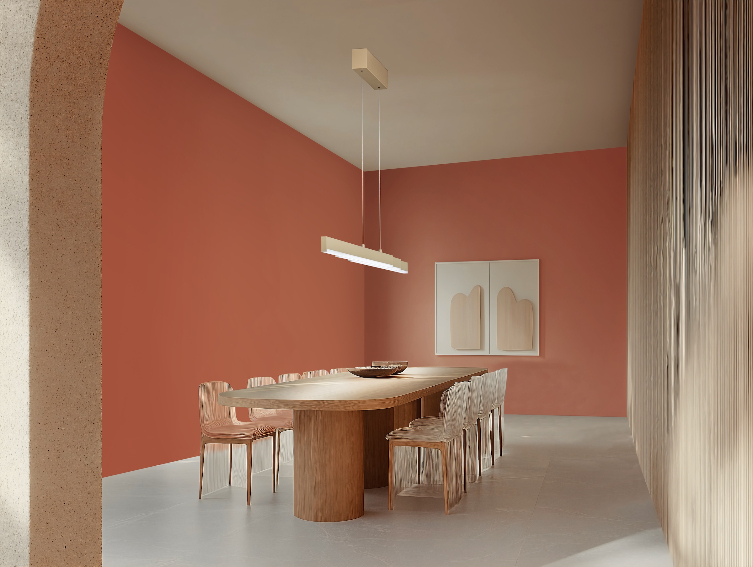 FISCHER & HONSEL Pendelleuchte »Vayana« LED-Board 1 Stk. Farbtemperatur stufenlos einstellbar, höhenverstellbar mit Kabellift