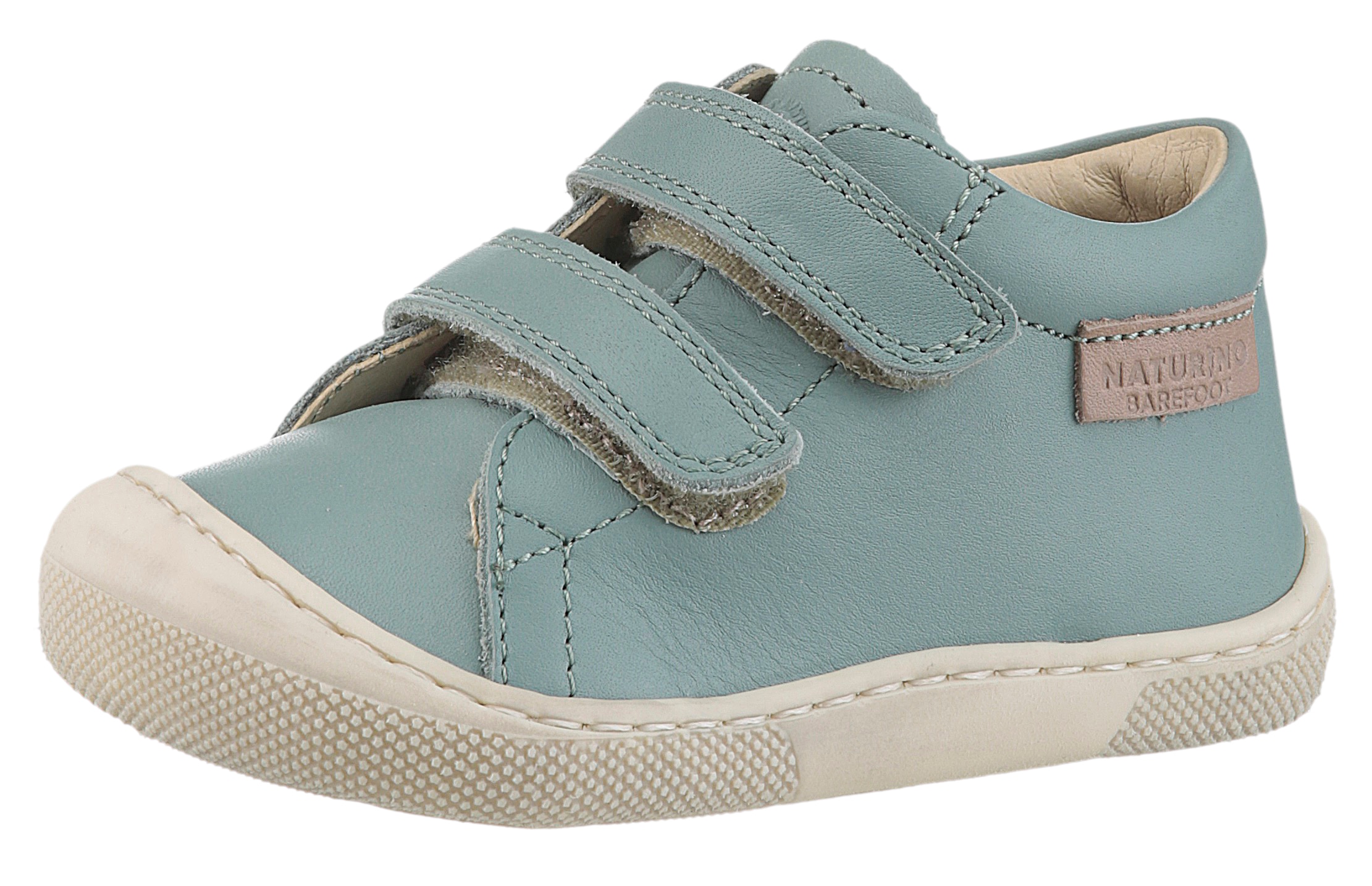 Naturino Barfußschuh »BAREFOOT AMUR VL«, Klettschuh mit Lederinnenausstattung, Größenschablone zum Download