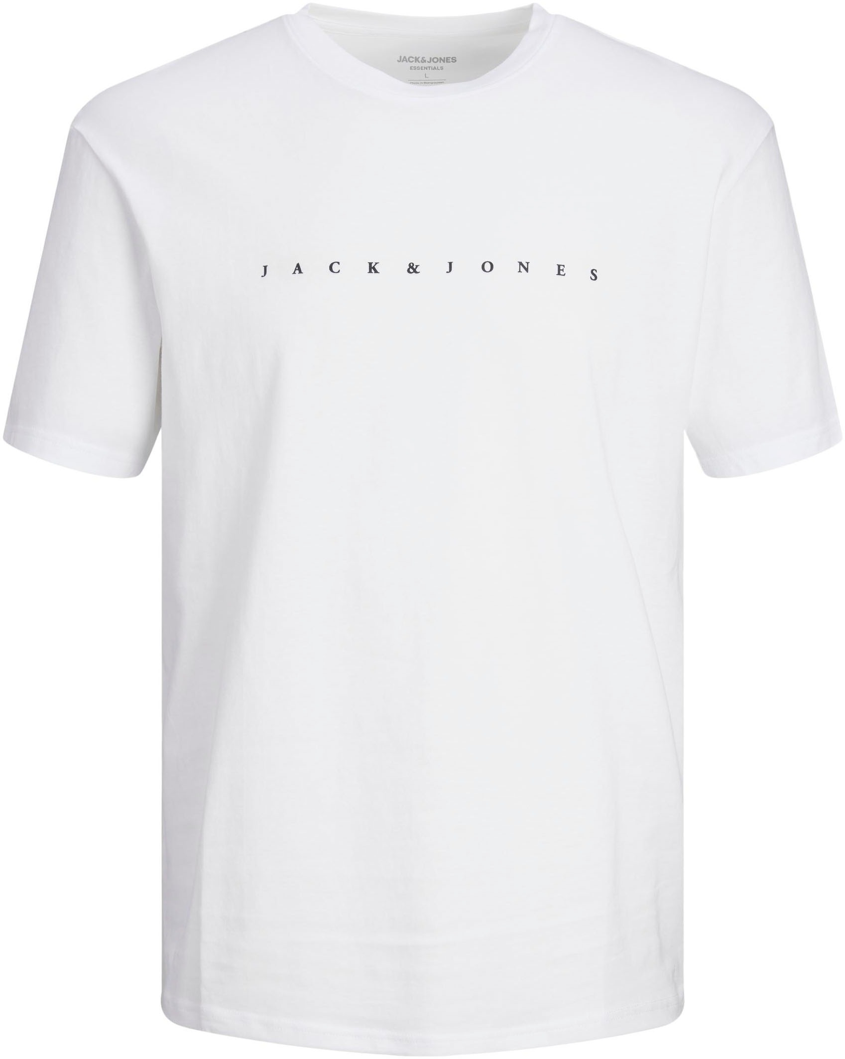 Jack & Jones Rundhalsshirt »JJESTAR JJ TEE SS NOOS«, mit Logo Schriftzug