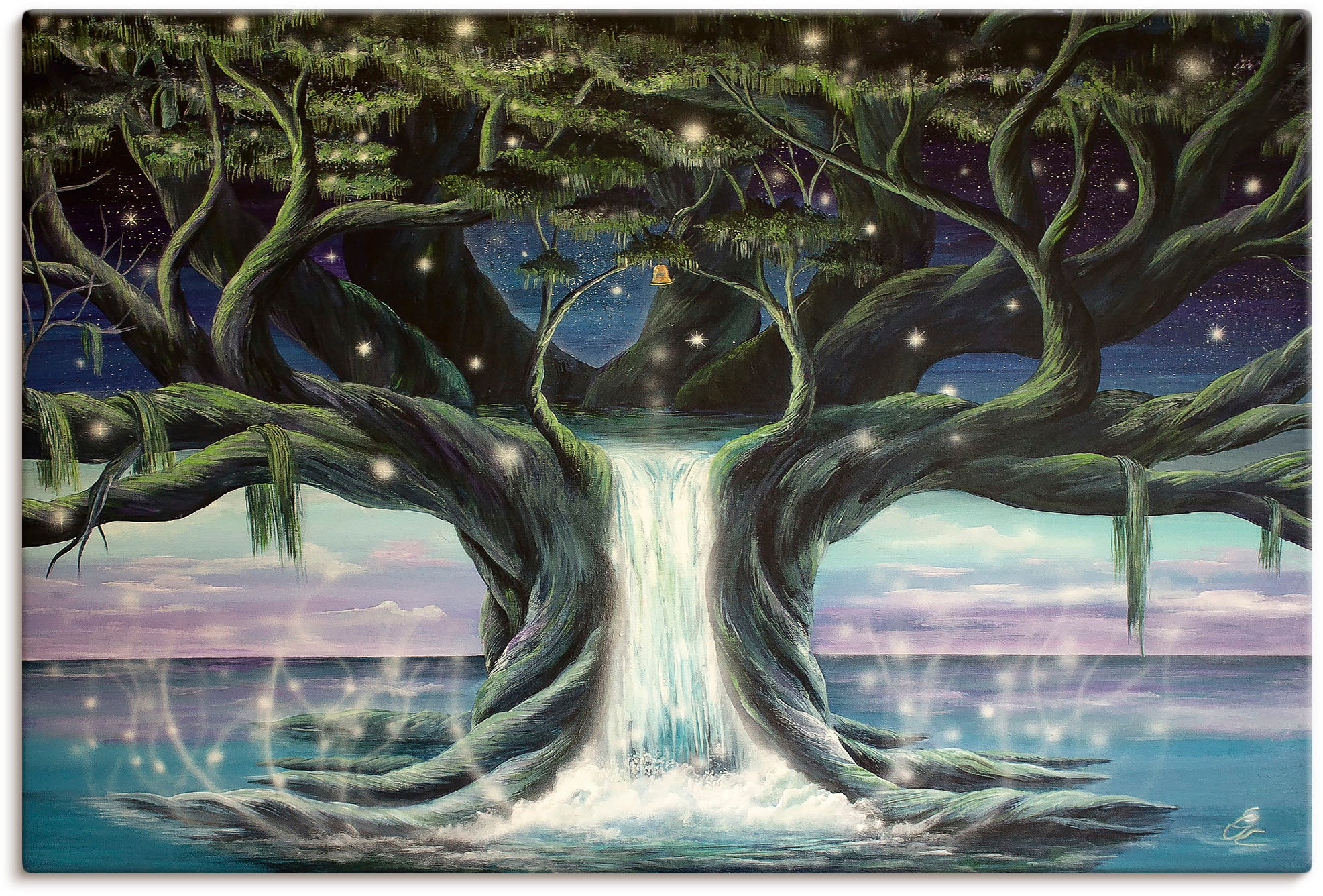 Artland Wandbild »Der Baum der Seelen« Landschaften 1 Stk. tlg. als Leinwan günstig online kaufen