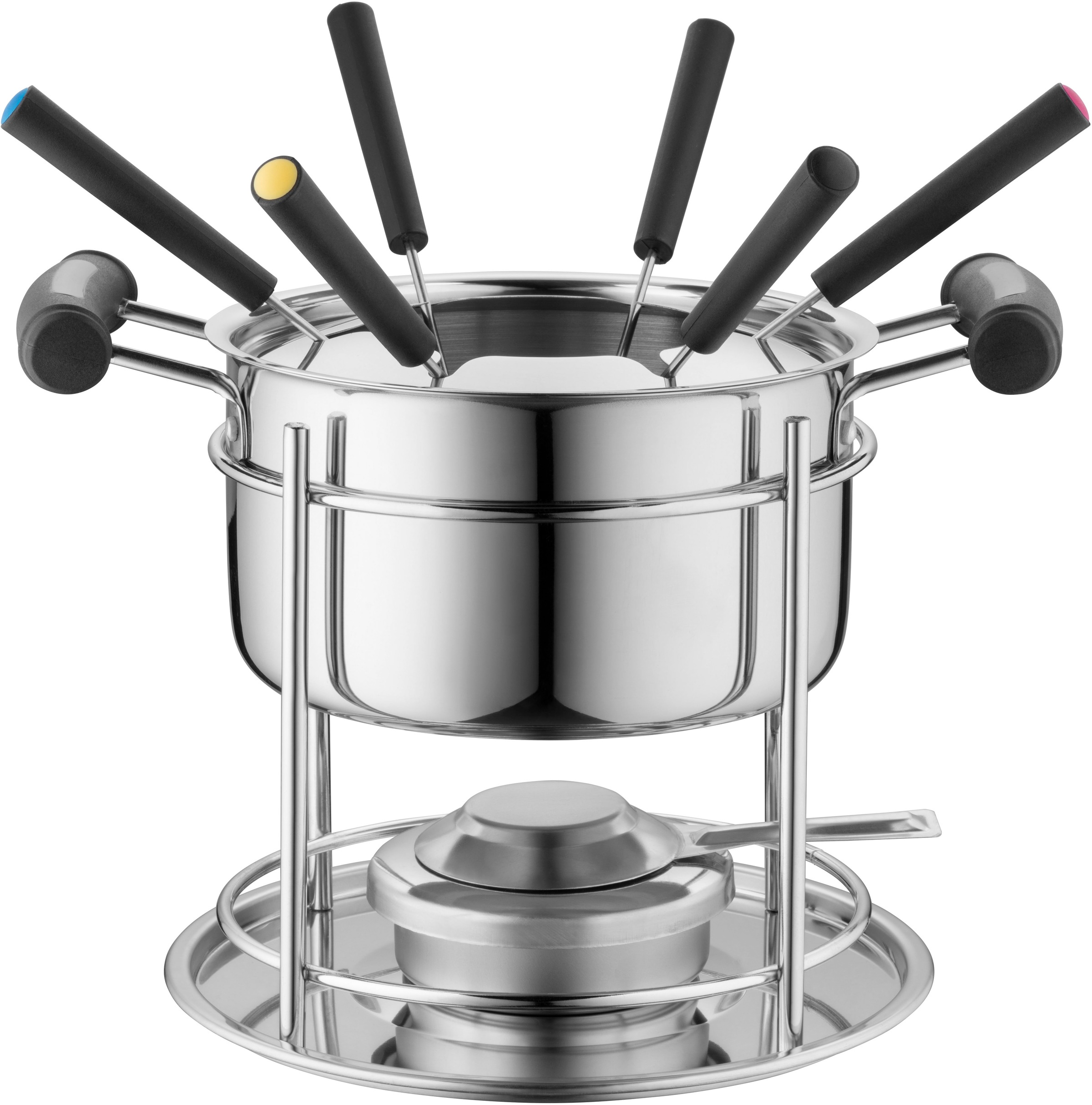 MÄSER Fonduetopf Edelstahl 18/0 Set, 11 Stk. tlg. günstig online kaufen