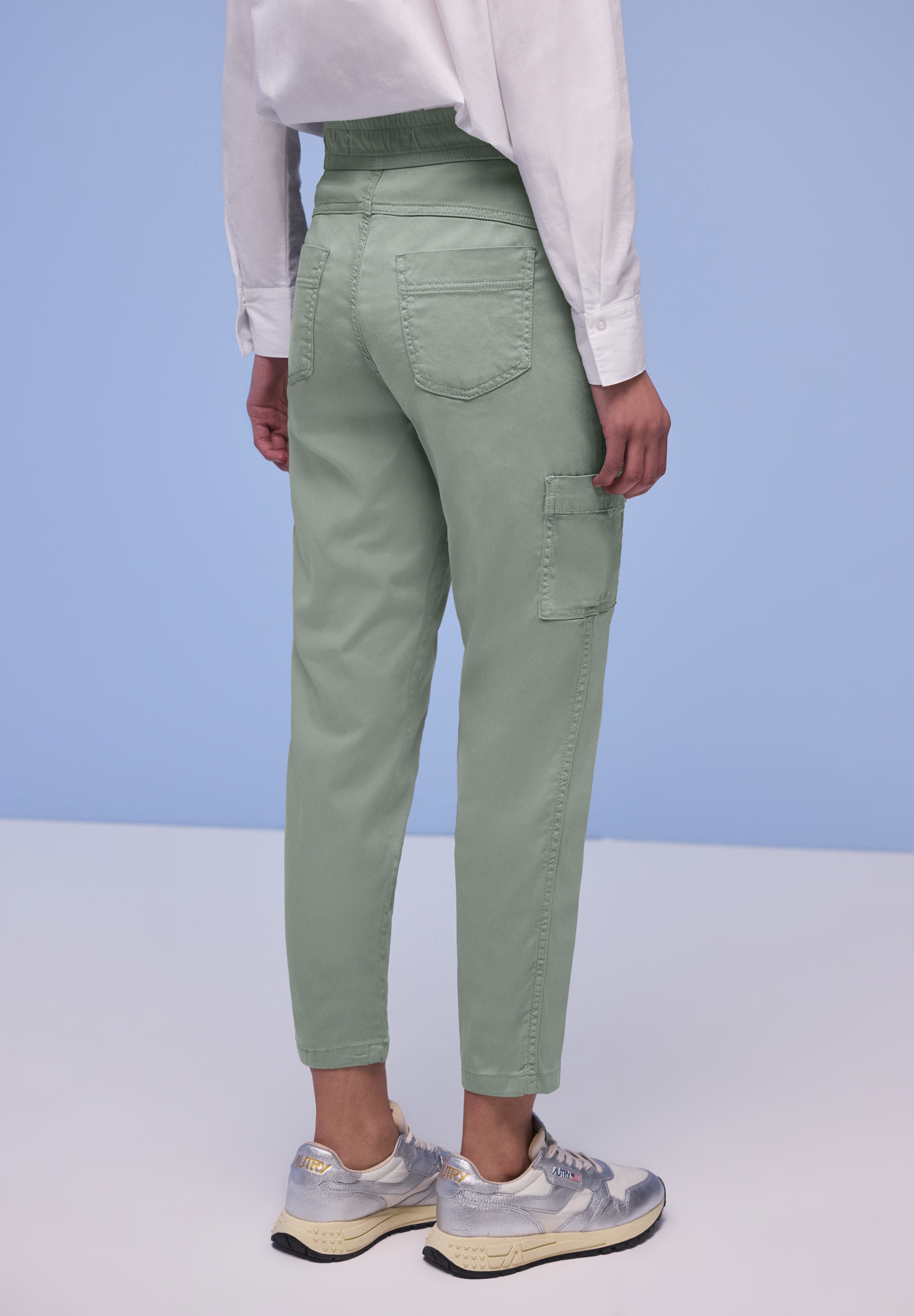 STREET ONE Jogger Pants »Style Bonny«  mit Cargo-Taschen und Kordelzug