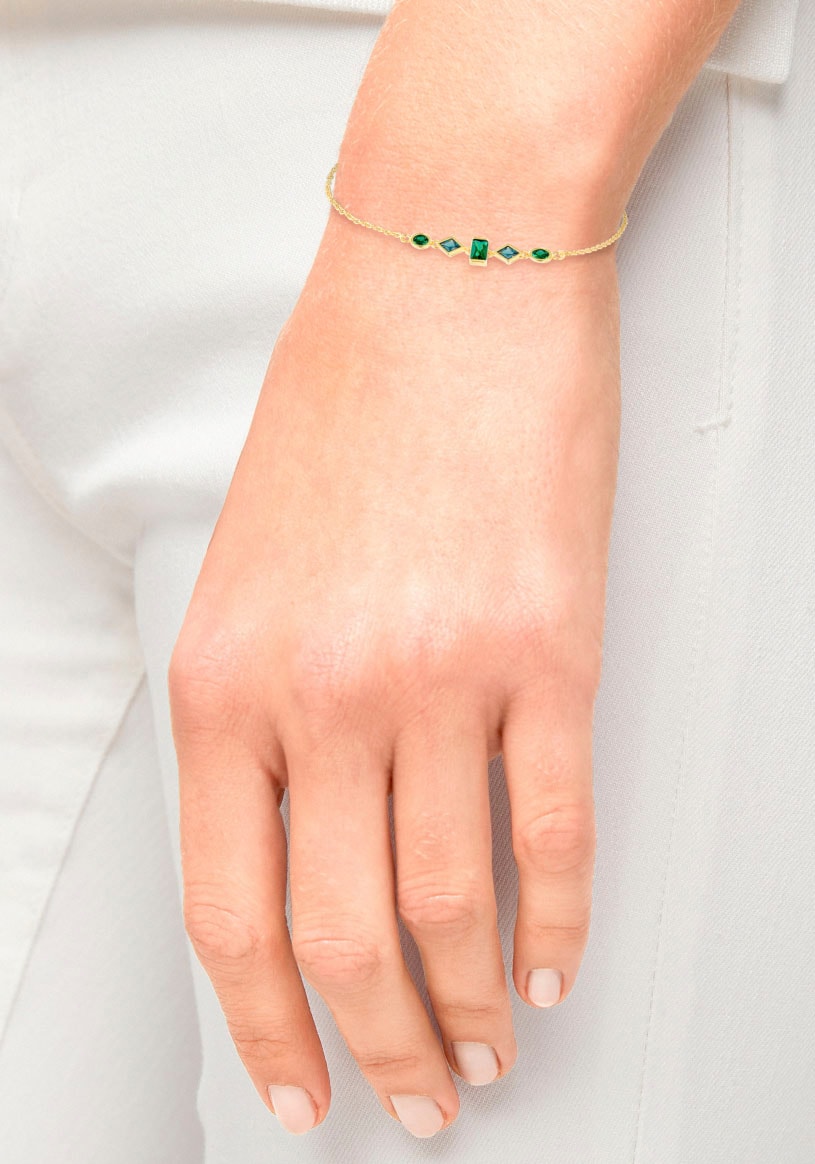 s.Oliver Armband »2036882«, mit Zirkonia (synth.)