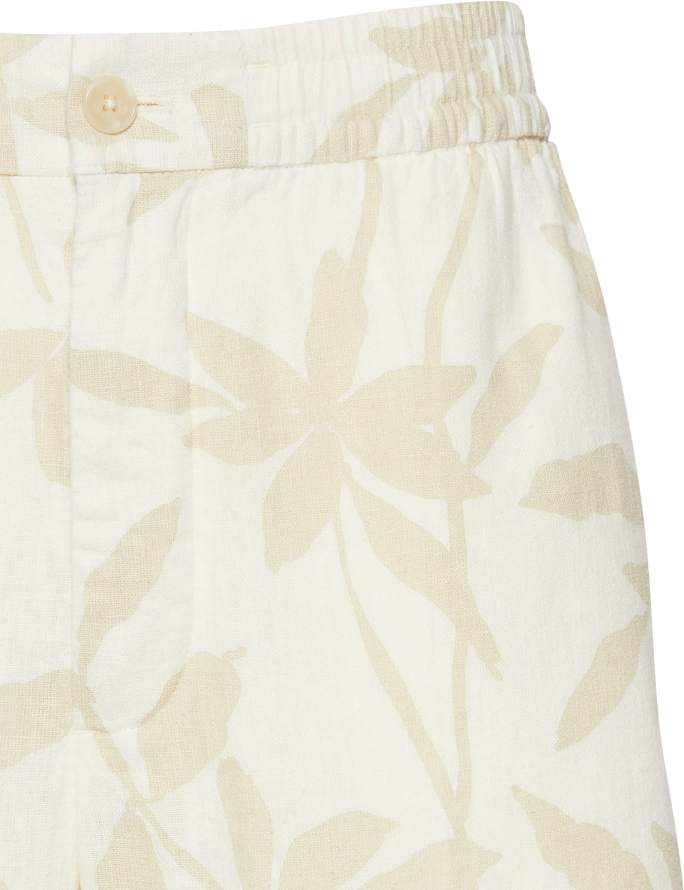 Calvin Klein Shorts »LINEN AOP PULL ON SHORT«, Mit elastischem Bund