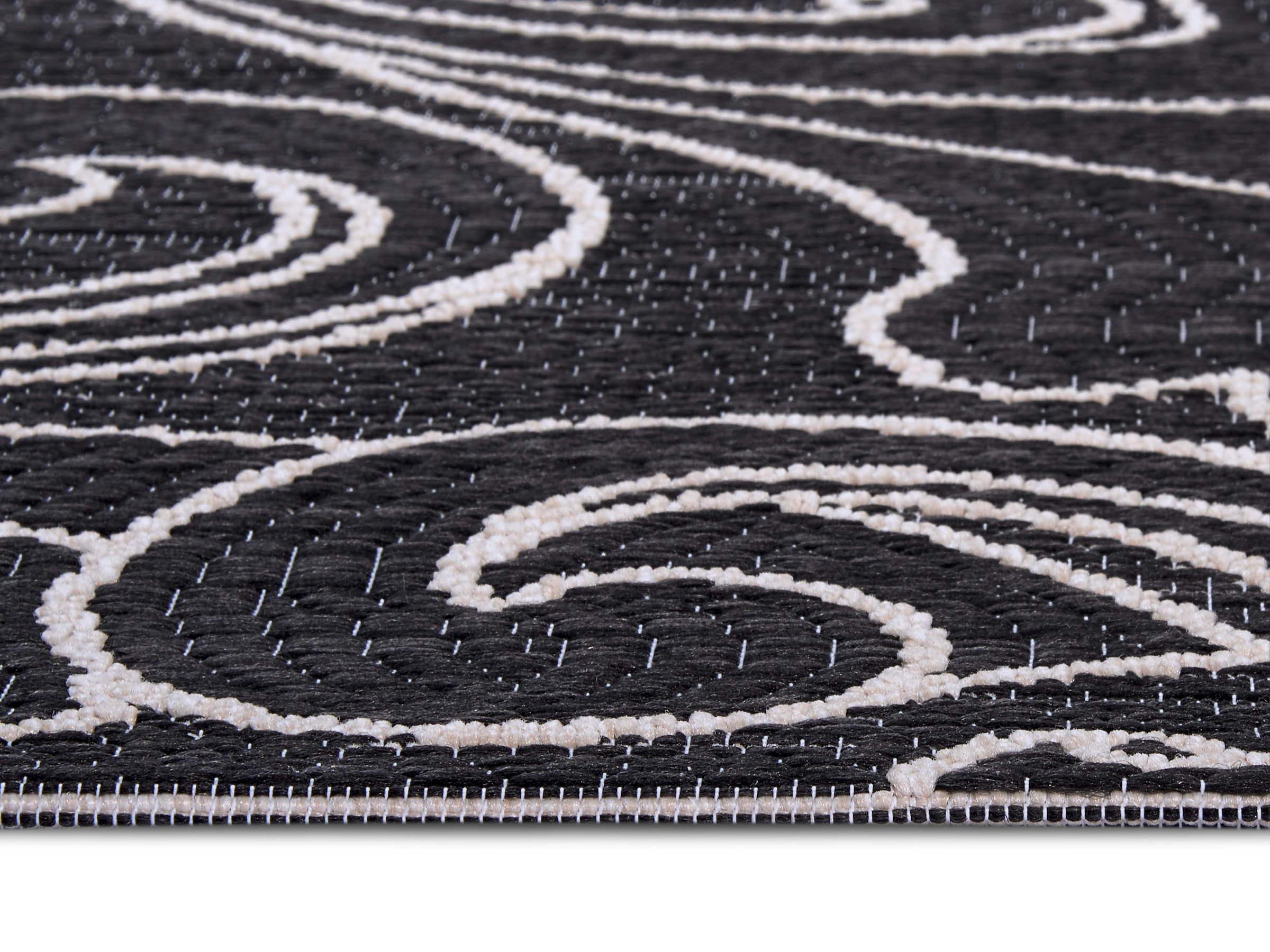 freundin Home Collection Teppich »Palau«, rechteckig, 4 mm Höhe, In und Outdoor, Flachgewebe, wetterfest, pflegeleicht, robust
