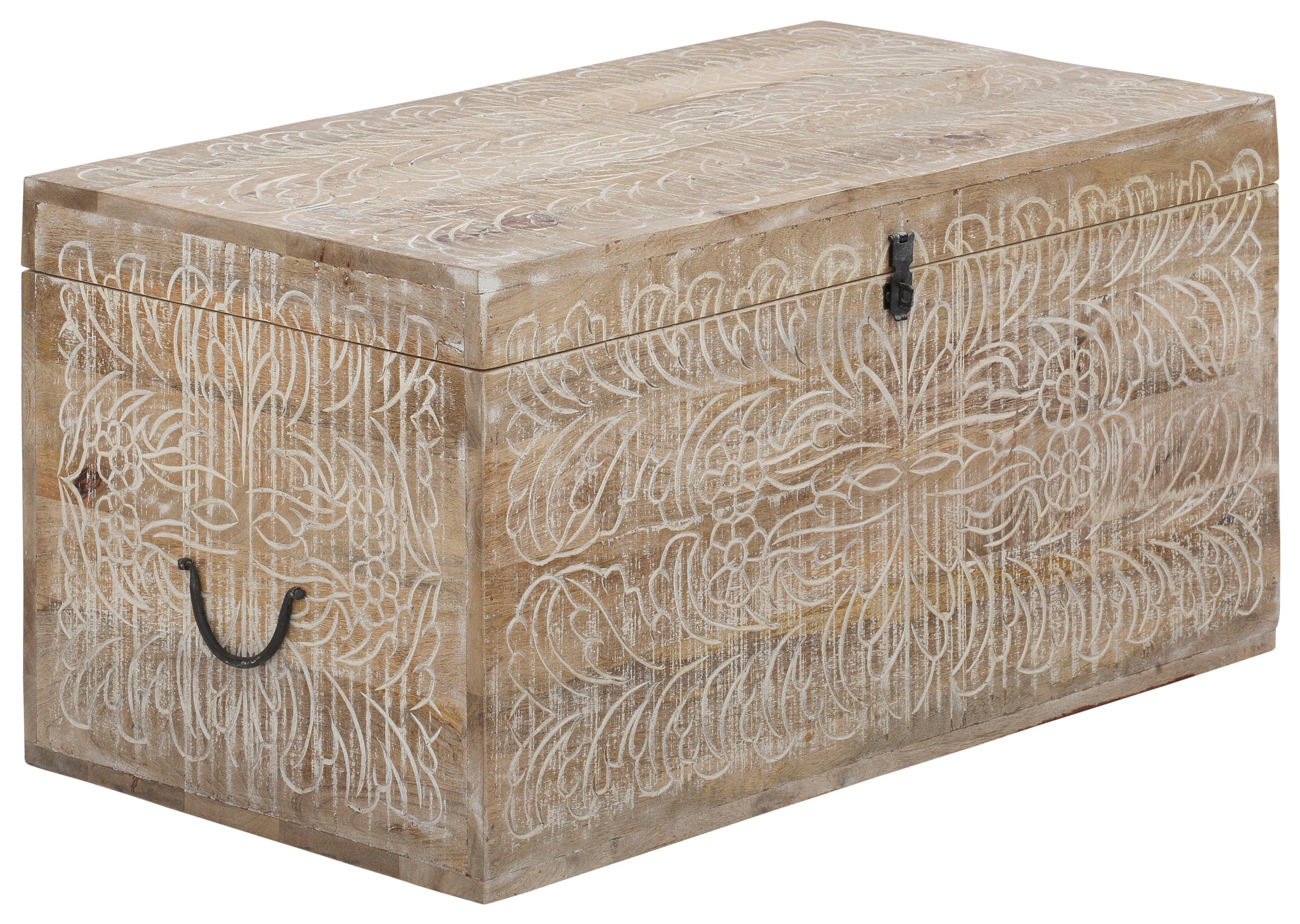 Truhentisch OTTO HOME "Lavin", beige (naturfarben), B:90cm H:45cm T:47cm