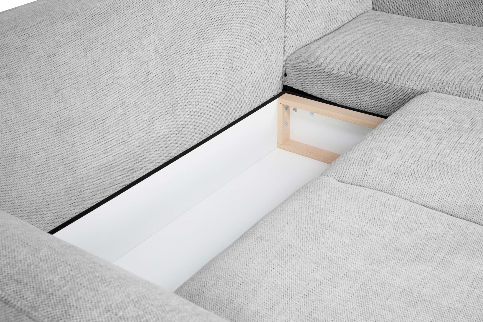INOSIGN Ecksofa »BEATRICE optionale Schlafsofa mit Bettkasten, B/T/H: 265/170/86 cm«, L-Form, wahlweise auch mit Bettfunktion und Bettkasten