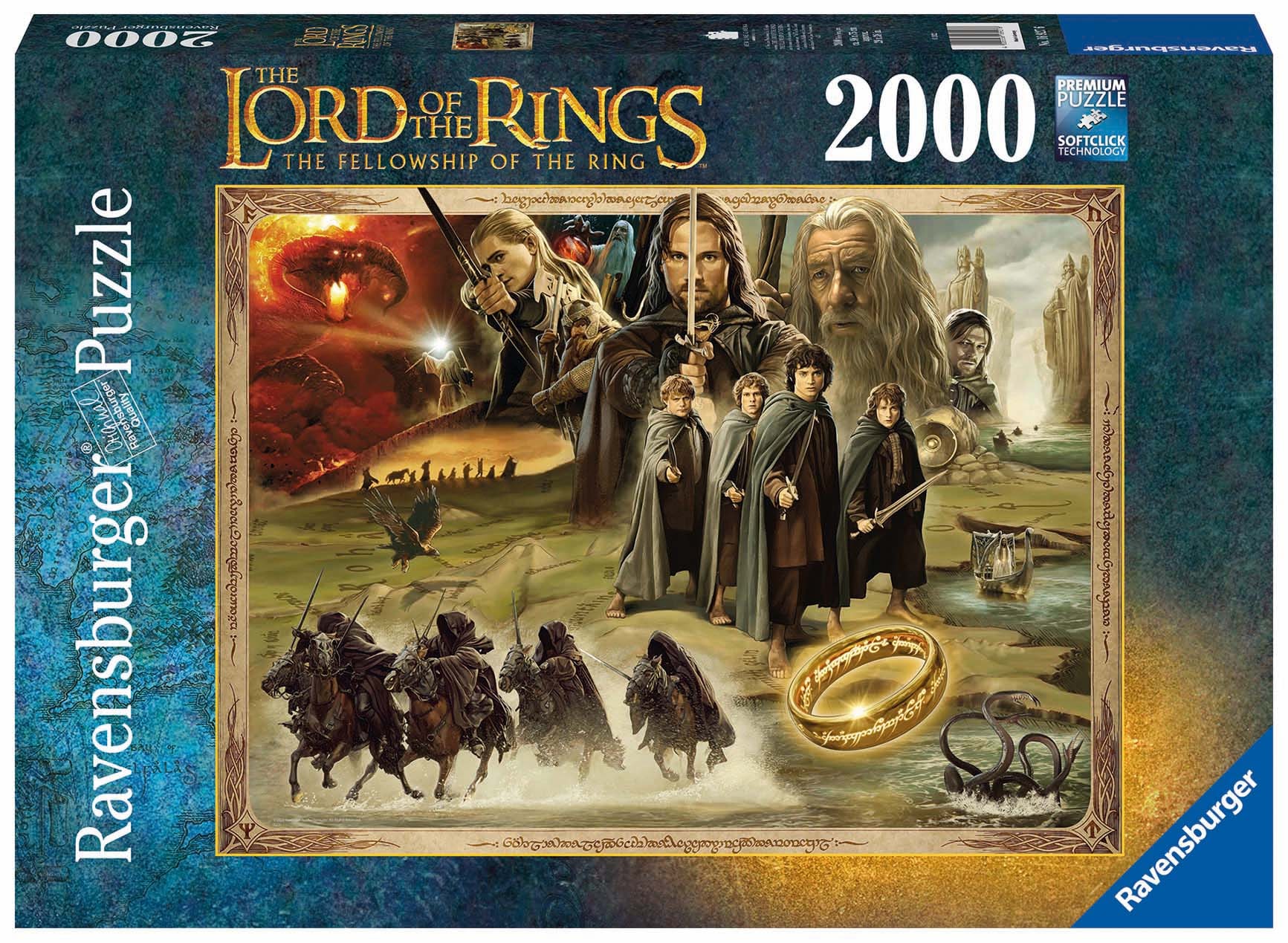 Puzzle »Herr der Ringe, The Fellowship of the Ring«, Made in Germany, FSC® - schützt...