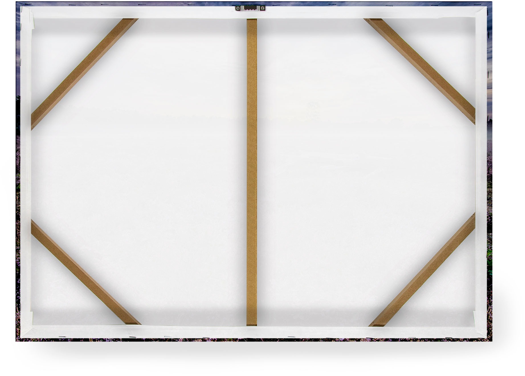 Art for the home Leinwandbild »Outdoor Lavendel 50x70cm«, (1 St.)