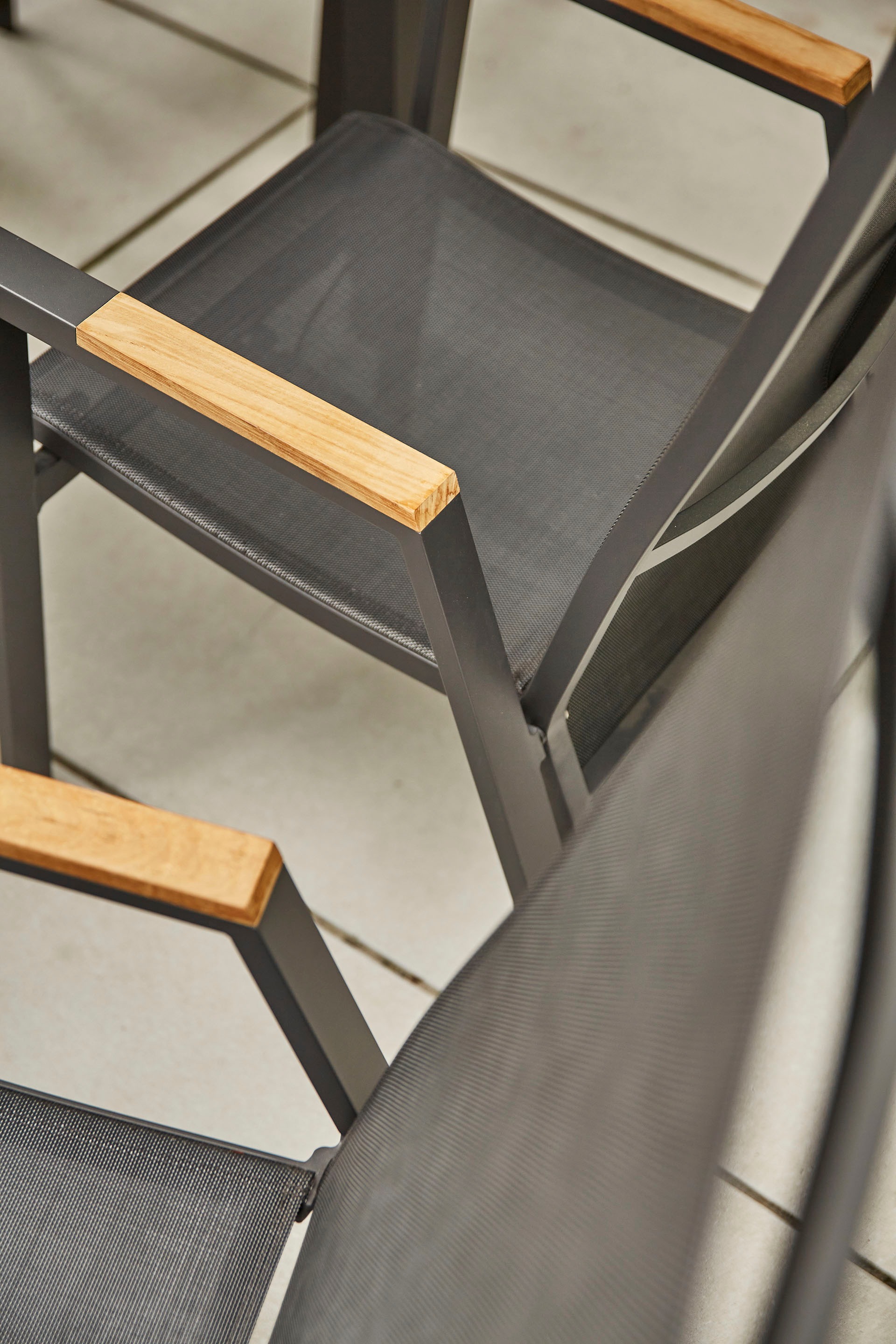 Siena Garden Garten-Essgruppe »Savona / Zurigo«, (Set, 10 tlg.), best. aus 4 Sesseln, 4 Auflagen, 1 Liege und 1 Tisch