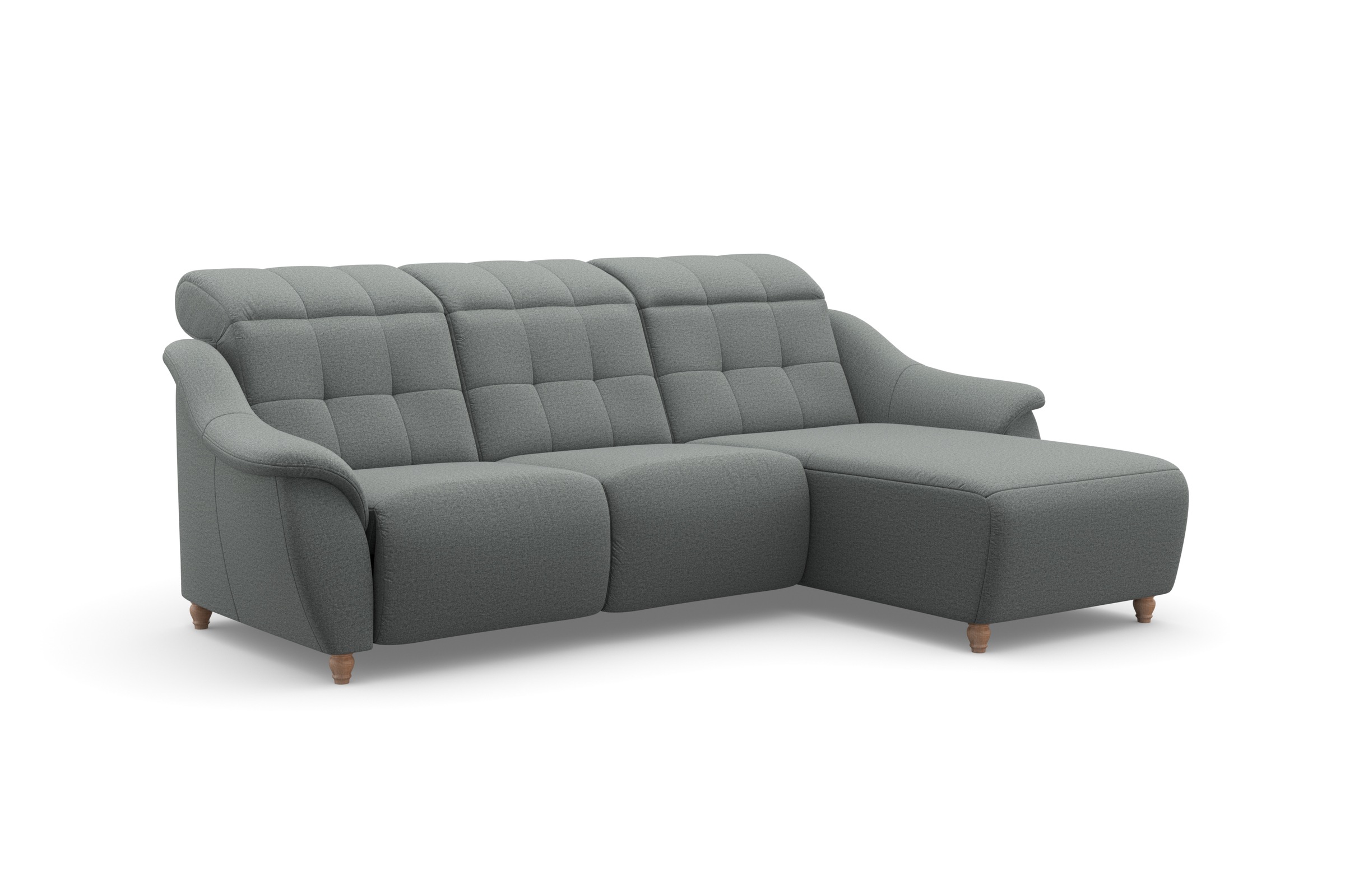 Home affaire Ecksofa »Boston L-Form«, (2 St.), Kopfteilverstellung an jeder Sitzfläche, wahlweise Relaxfunktion