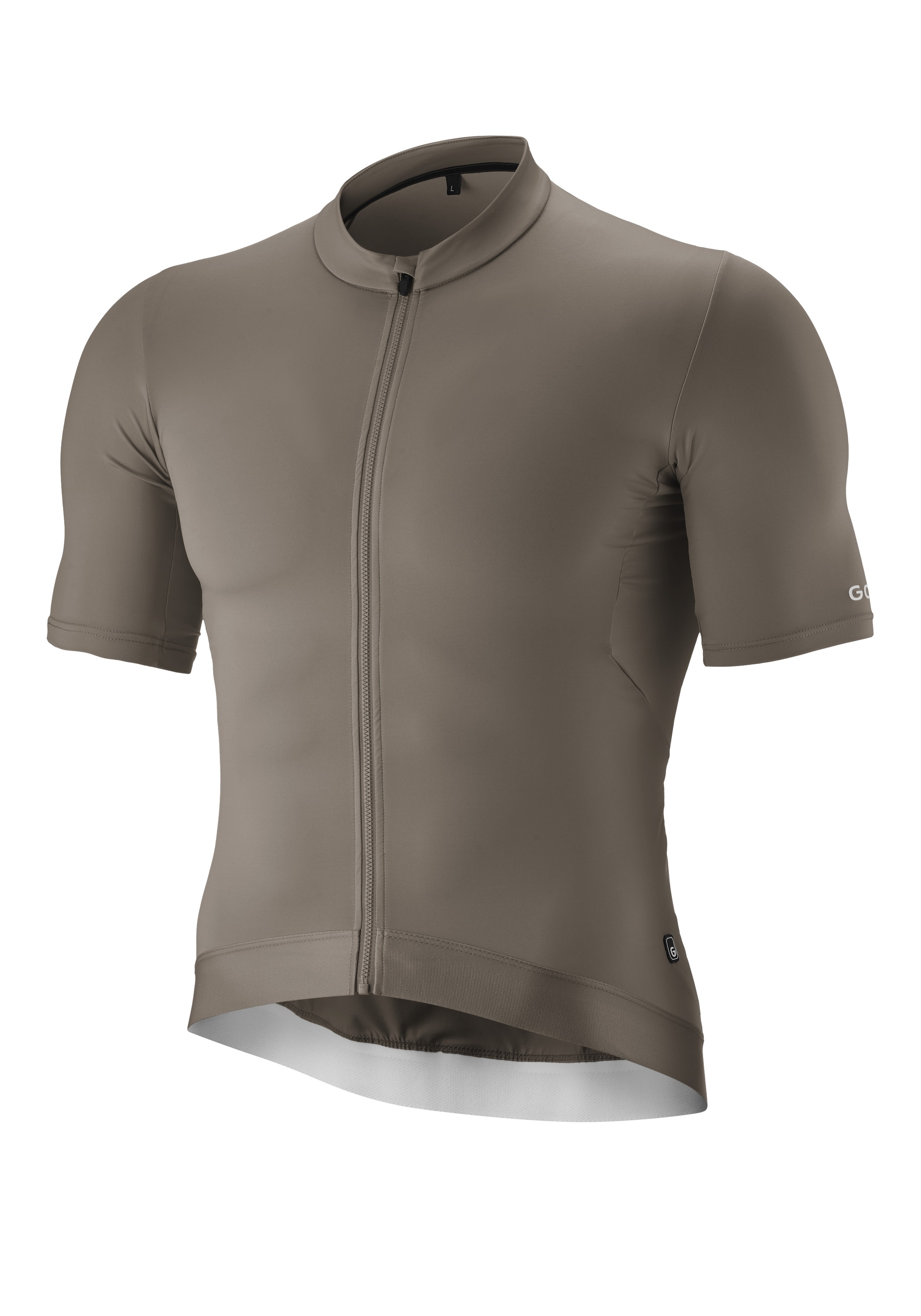 Gonso Radtrikot »Road Jersey M«, Herren Fahrradtrikot kurzarm, Full-Zip Trikot, Rückentasche, Slim Fit