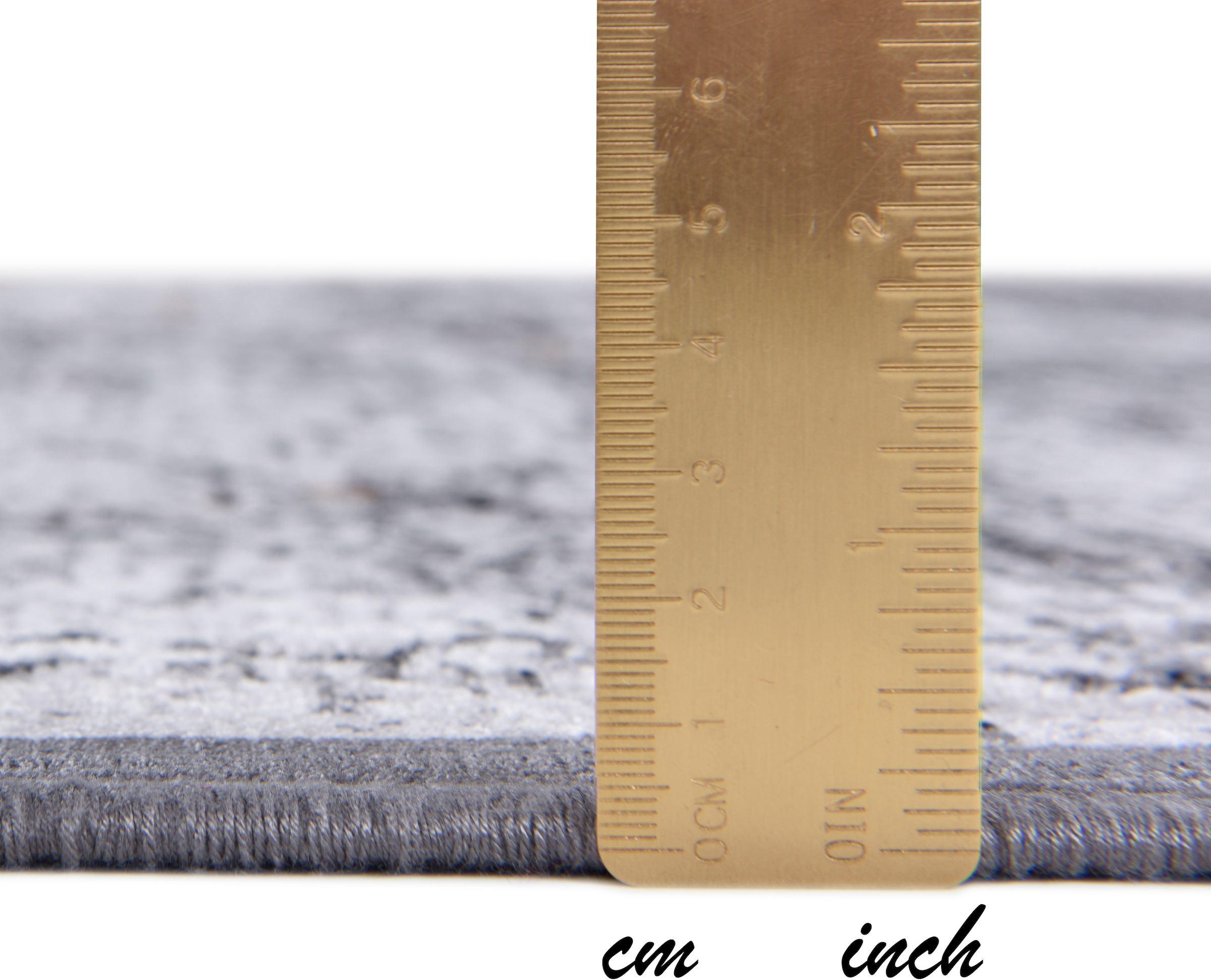 Gino Falcone Teppich »Orelia 103«, rechteckig, 7 mm Höhe, Kurzflor, modernes Design, mit leichtem Glanz, Wohnzimmer