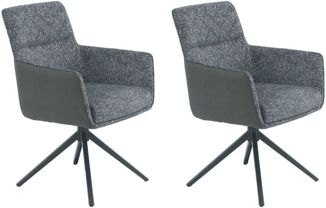 HELA 4-Fußstuhl »UDINE, Funktionsstuhl, Armlehnenstuhl« (Set) 2 Stk.360°dre günstig online kaufen