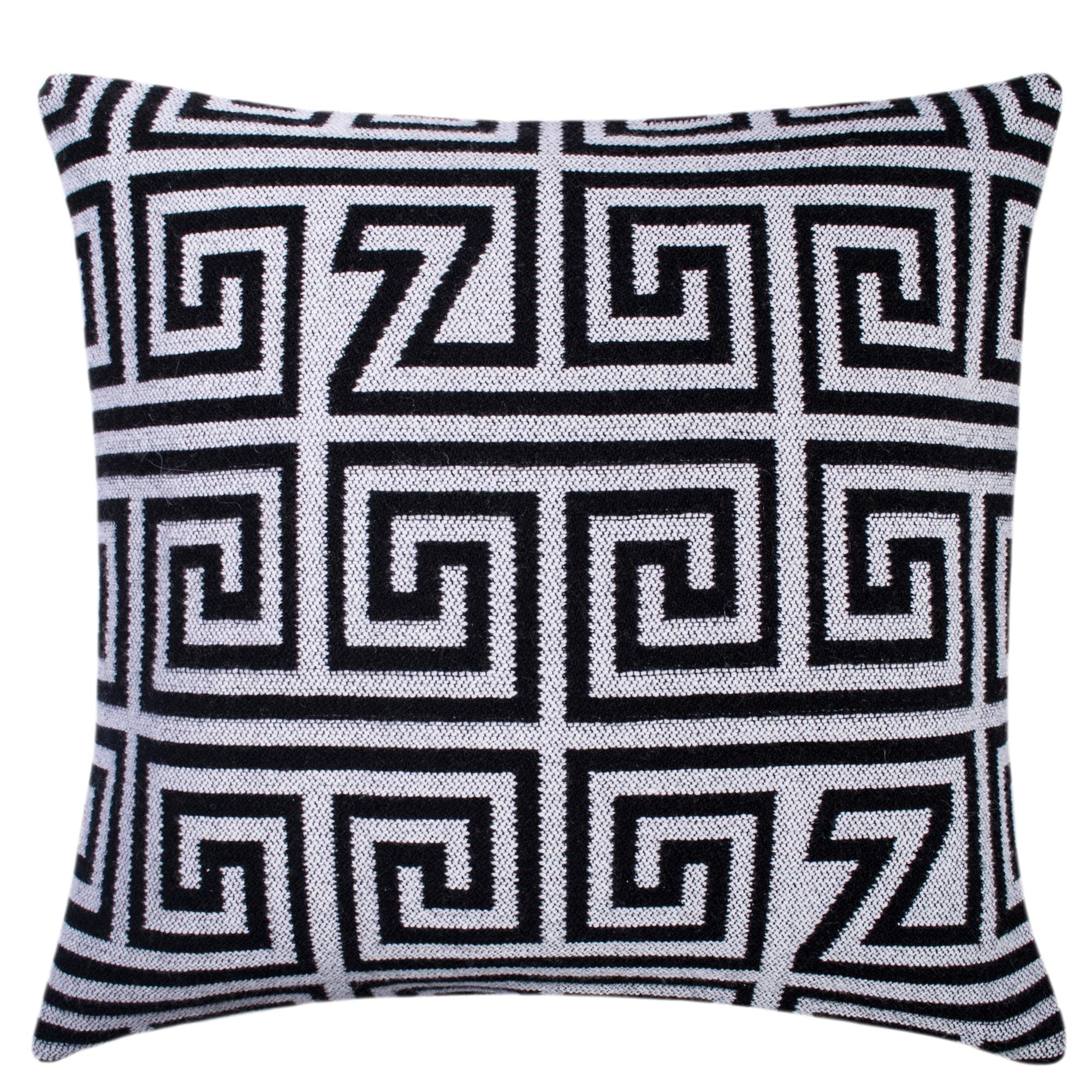 ZOEPPRITZ1828 Dekokissen »Legacy« Kissenhülle aus Cashmere-Wollmischung mit Määnder Design