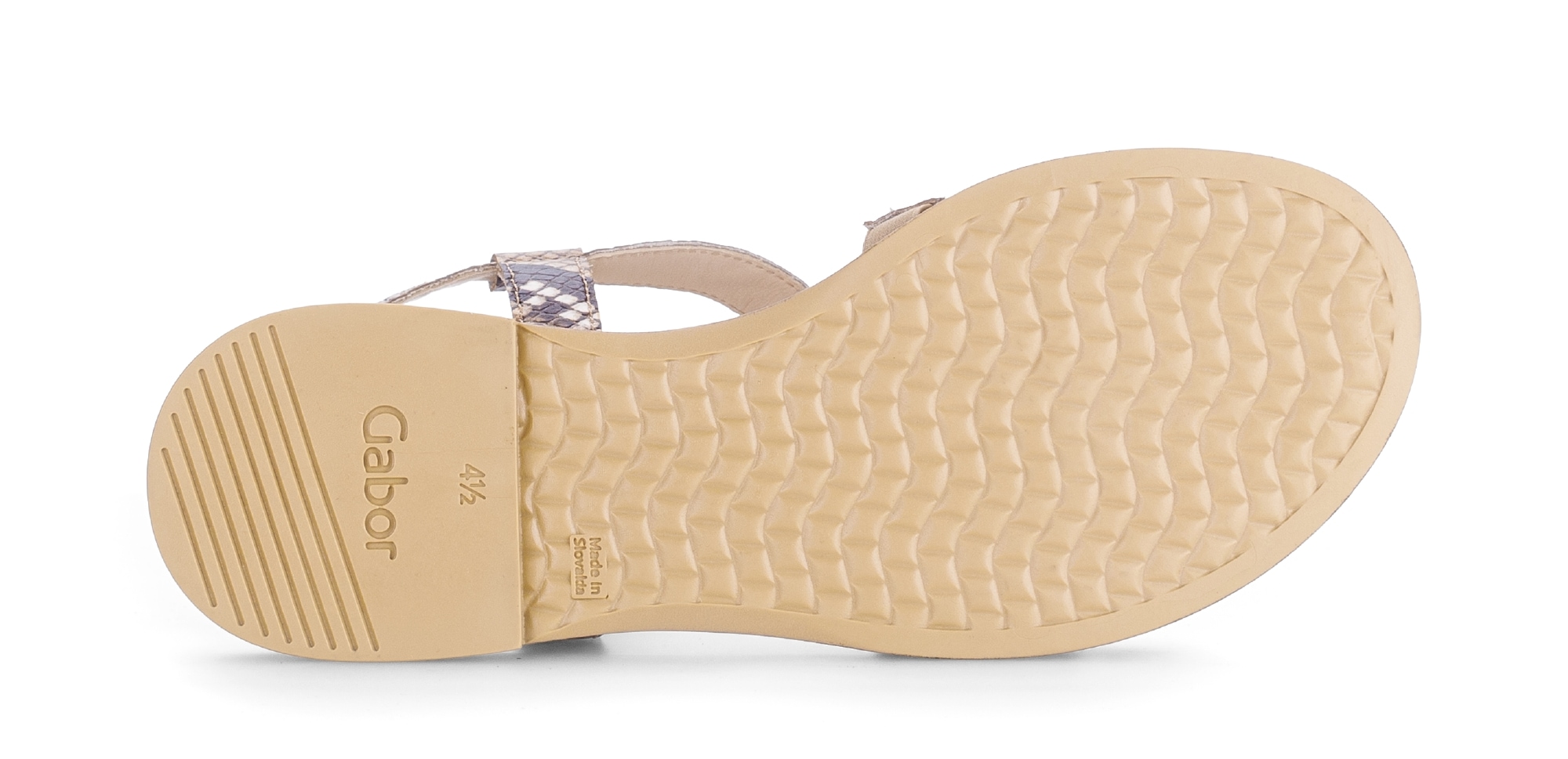 Gabor Riemchensandale  Blockabsatz, Sandalette, Sommerschuh mit verstellbarer Schnalle