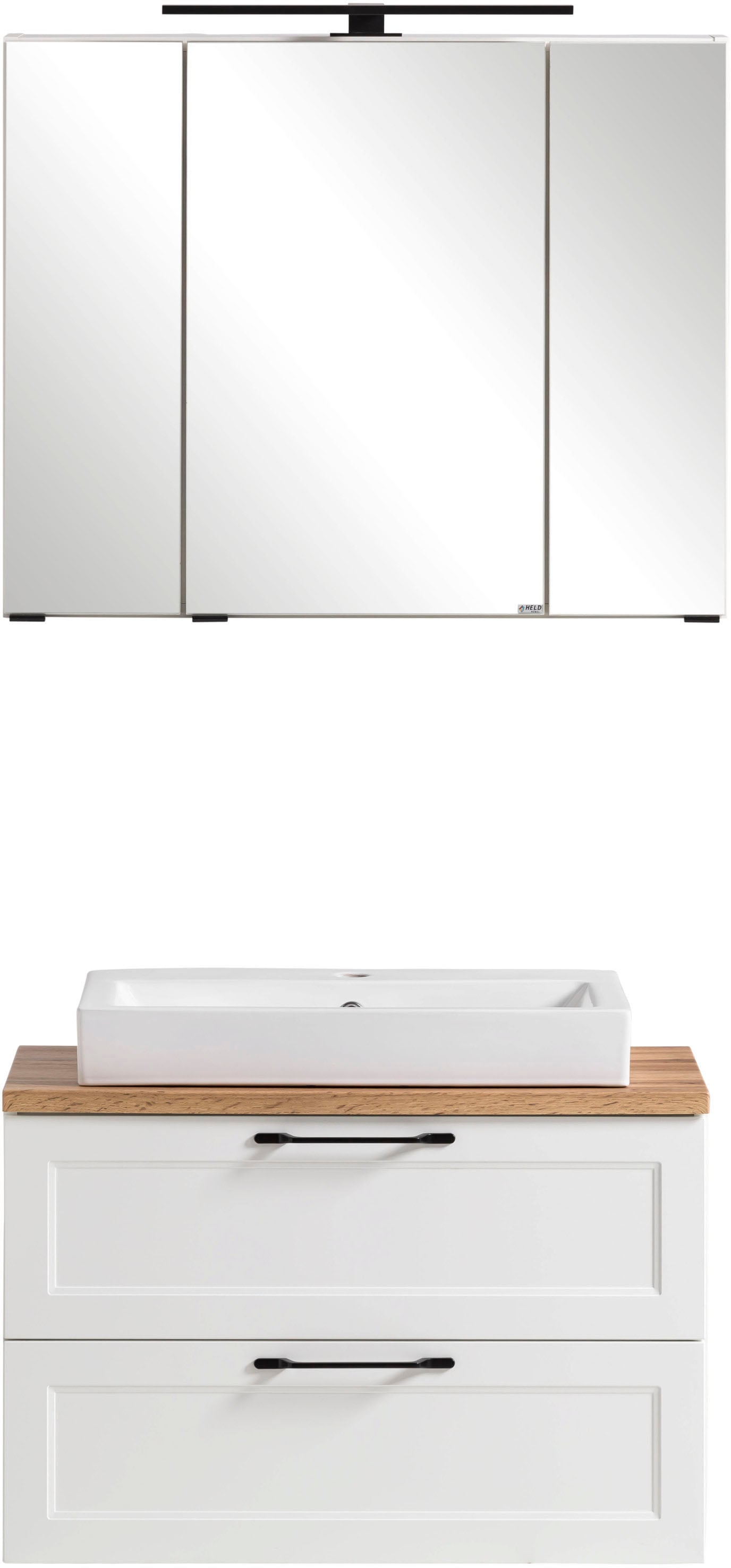 welltime Badmöbel-Set »Lana« Komplett-Set, 2 Stk. tlg. günstig online kaufen