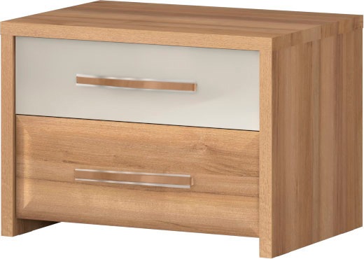 Home affaire Nachtkommode »Gala, beige hochglänzend UV lackiert und melamin günstig online kaufen