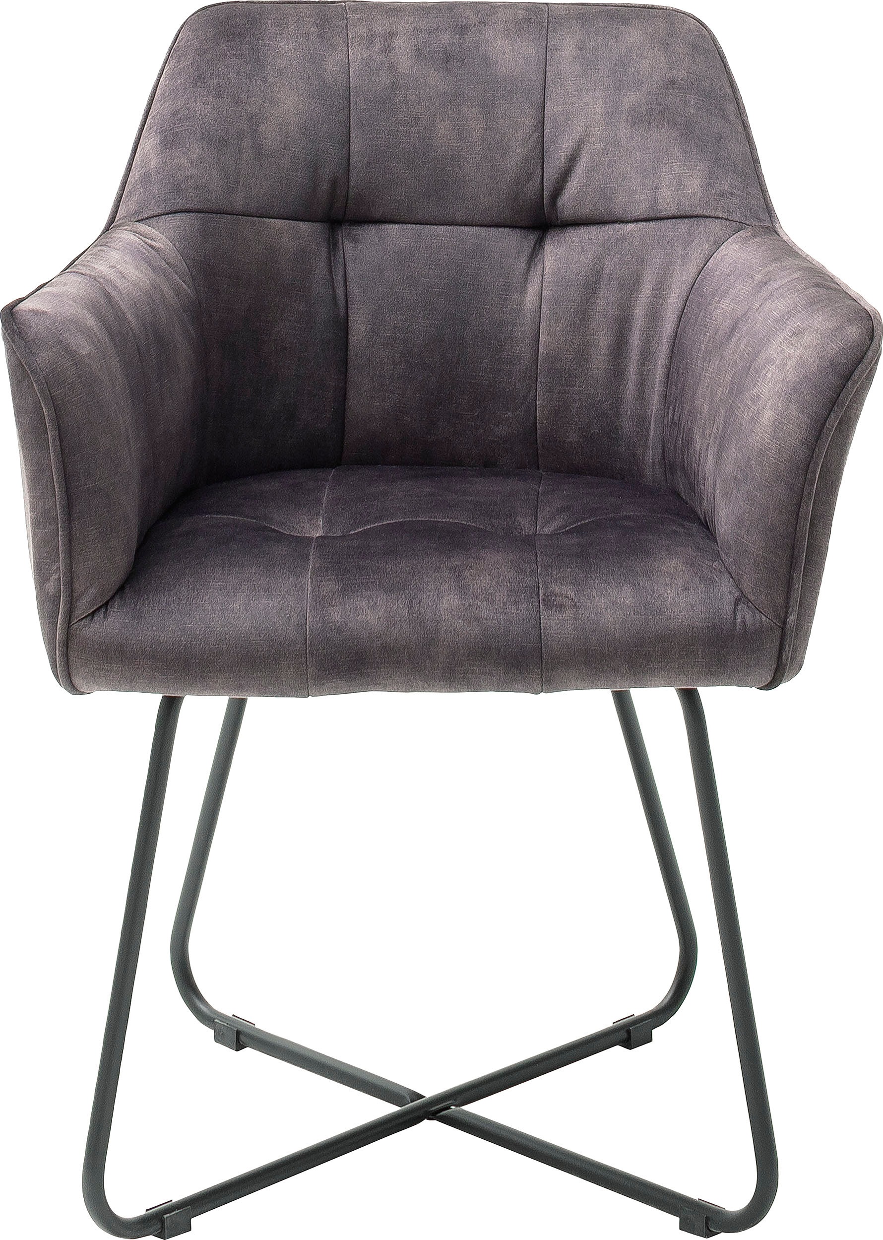 MCA furniture Esszimmerstuhl Raten belastbar mit St., Veloursoptik kaufen auf Vintage Keder, Kg bis »Panama«, 120 Stuhl Vintage, 2 (Set)