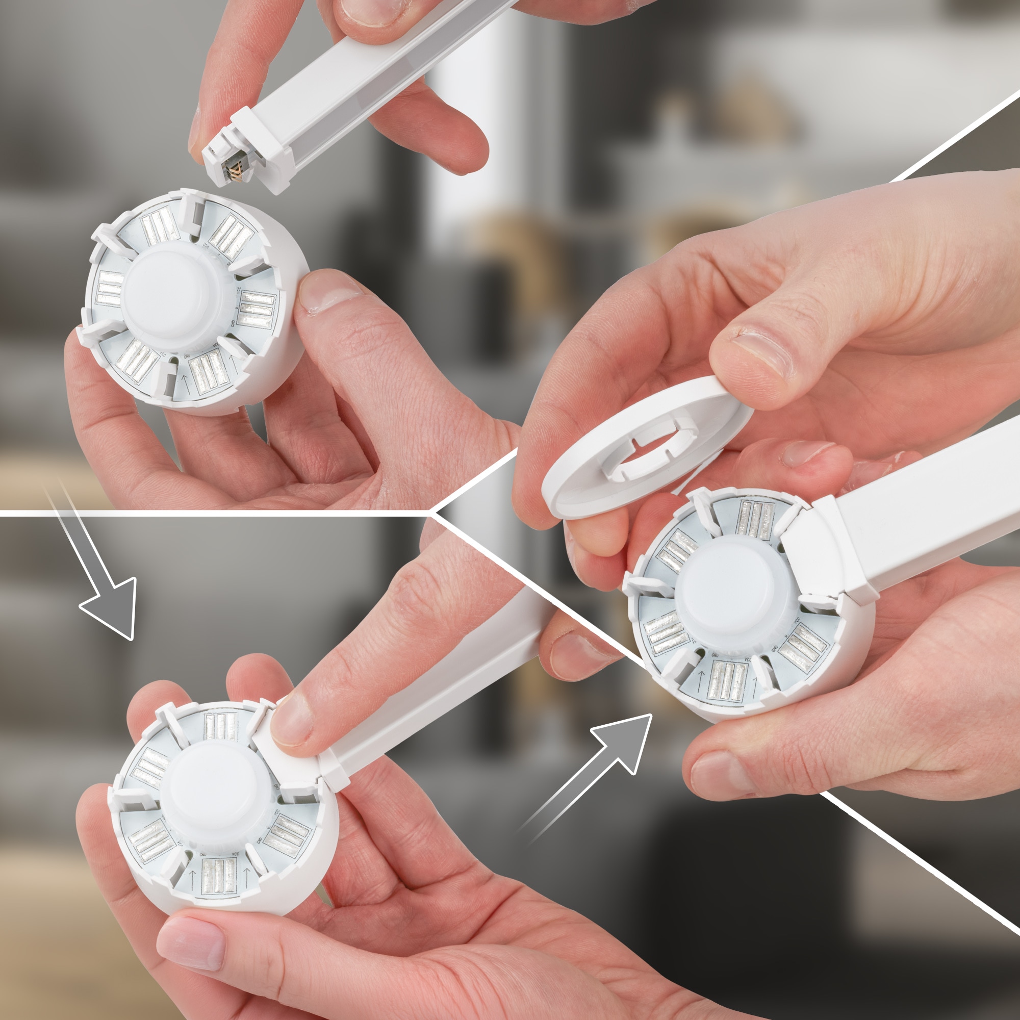 Briloner Leuchten LED Wandleuchte »FLOW 3949016«