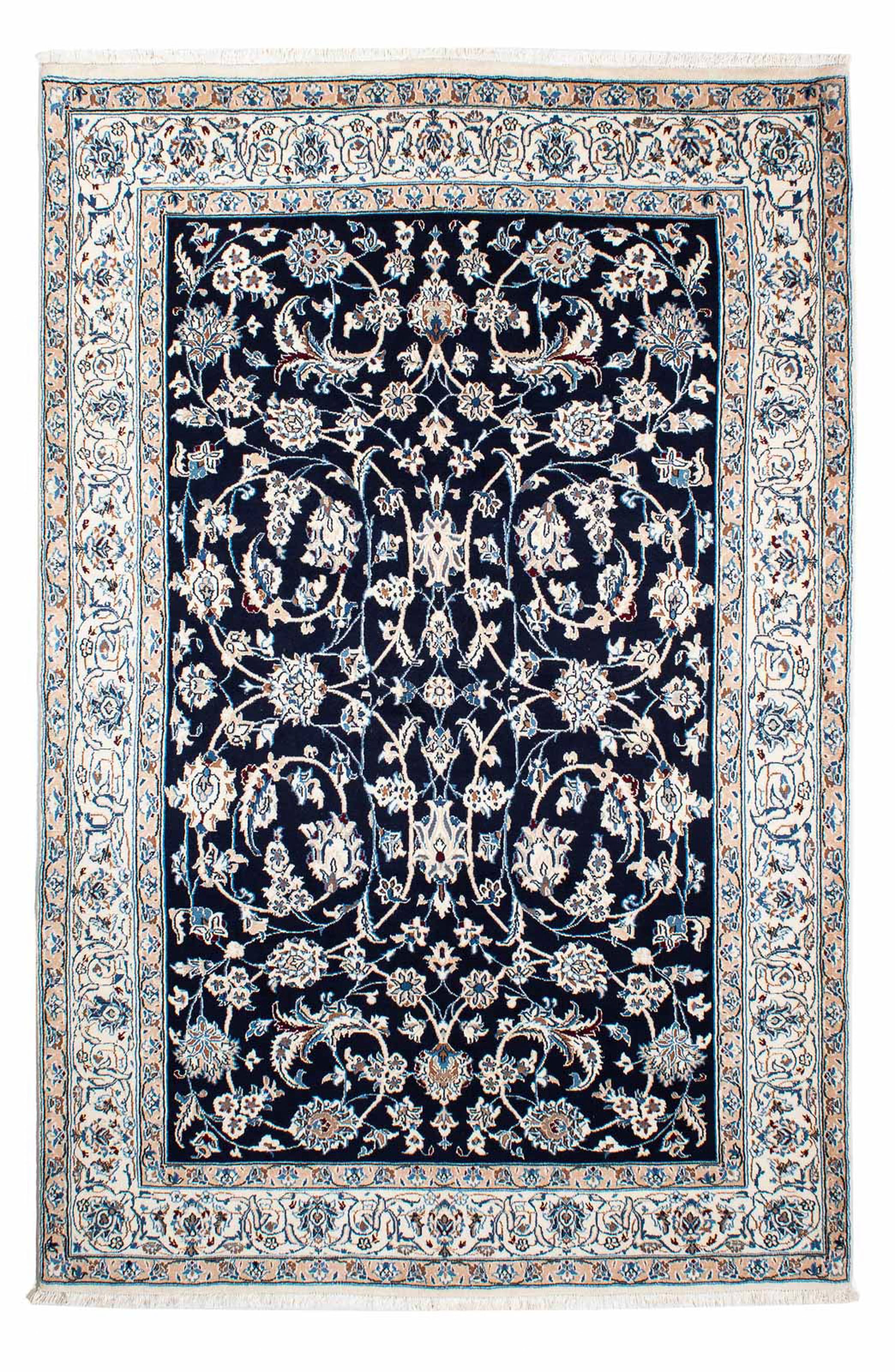 morgenland Orientteppich »Perser - Nain - Royal - 231 x 155 cm - dunkelblau günstig online kaufen