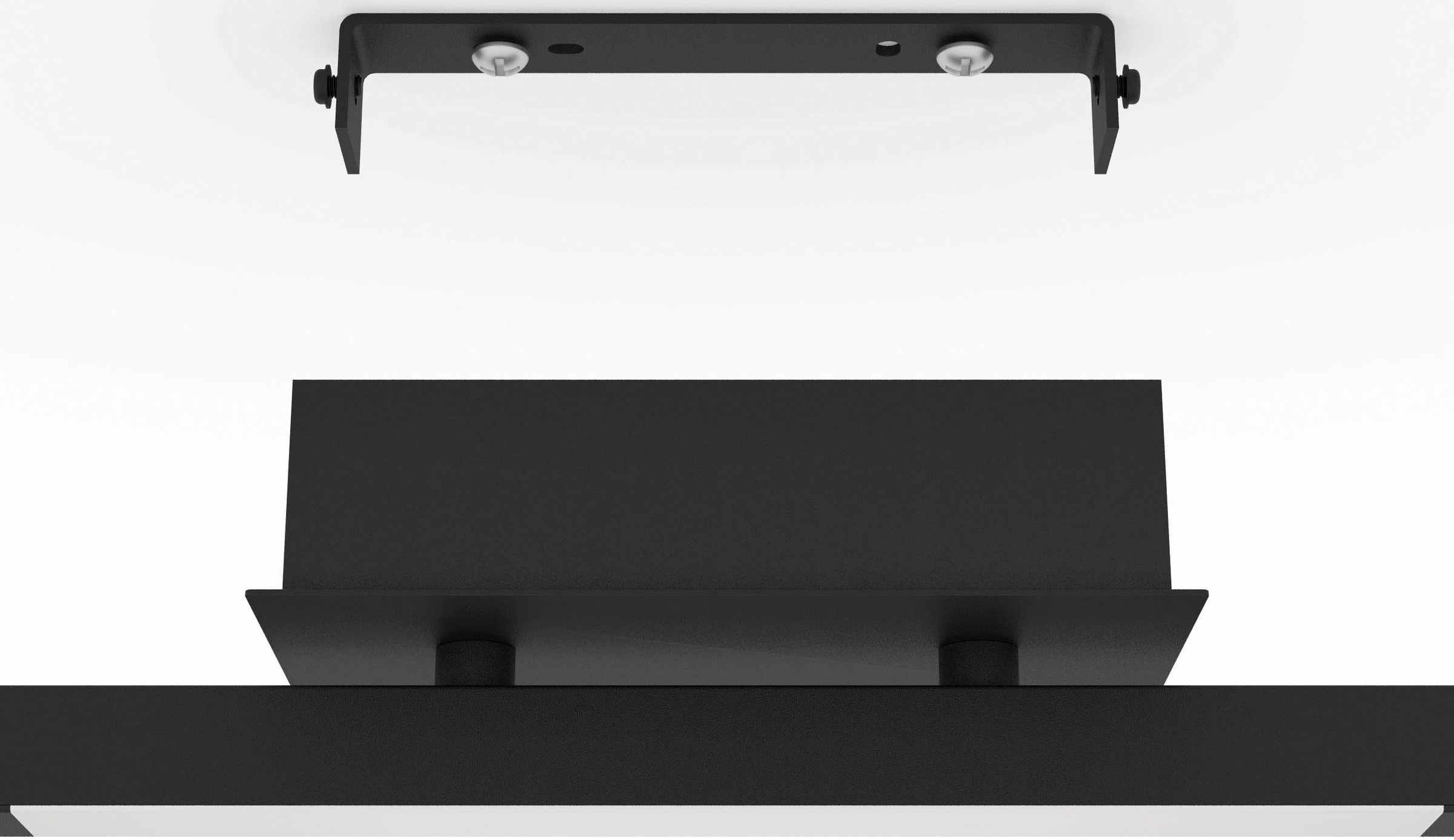 EGLO Deckenspot »CARDILLIO 2«, Leuchtmittel LED-Modul | LED fest integriert, Deckenspot in schwarz aus Alu, Stahl - 3,2W und 3,3W - Warmweiß