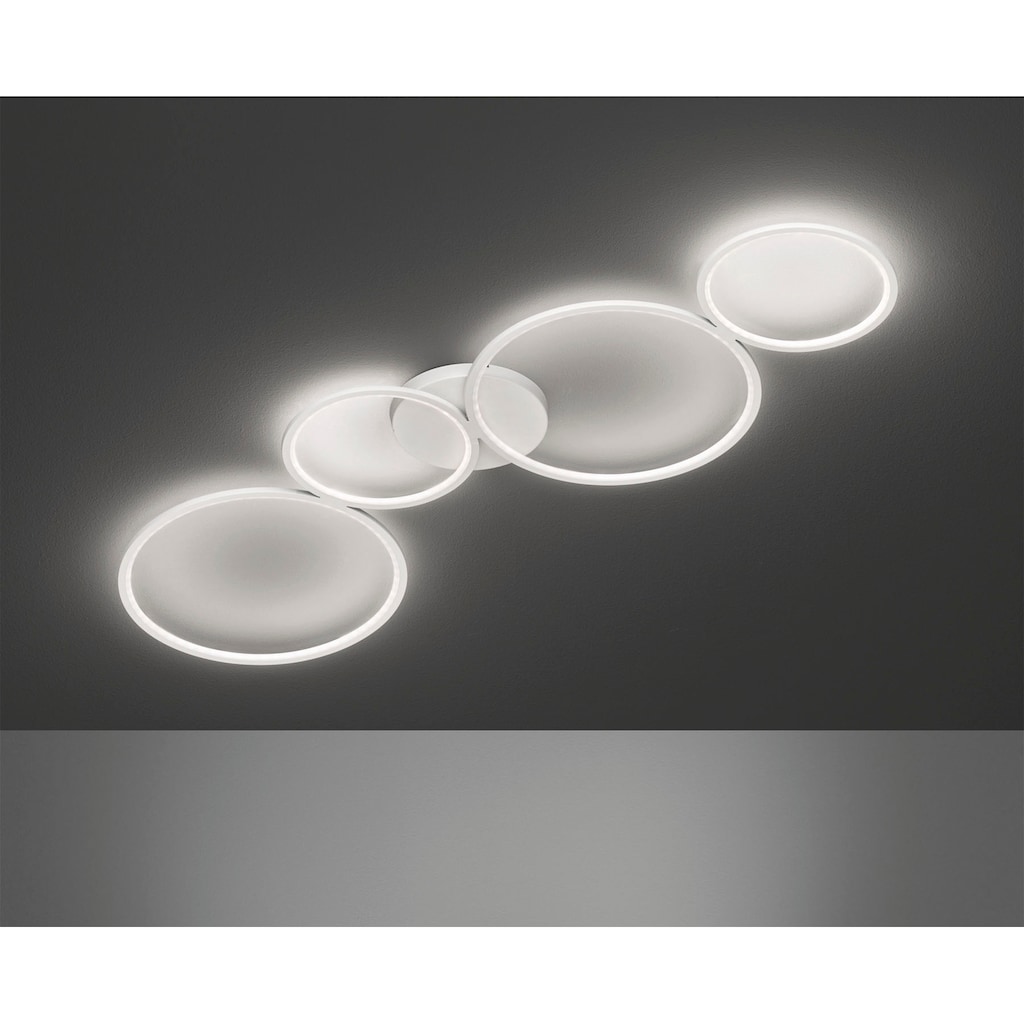 TRIO Leuchten LED Deckenleuchte »Rondo«, 4 flammig-flammig