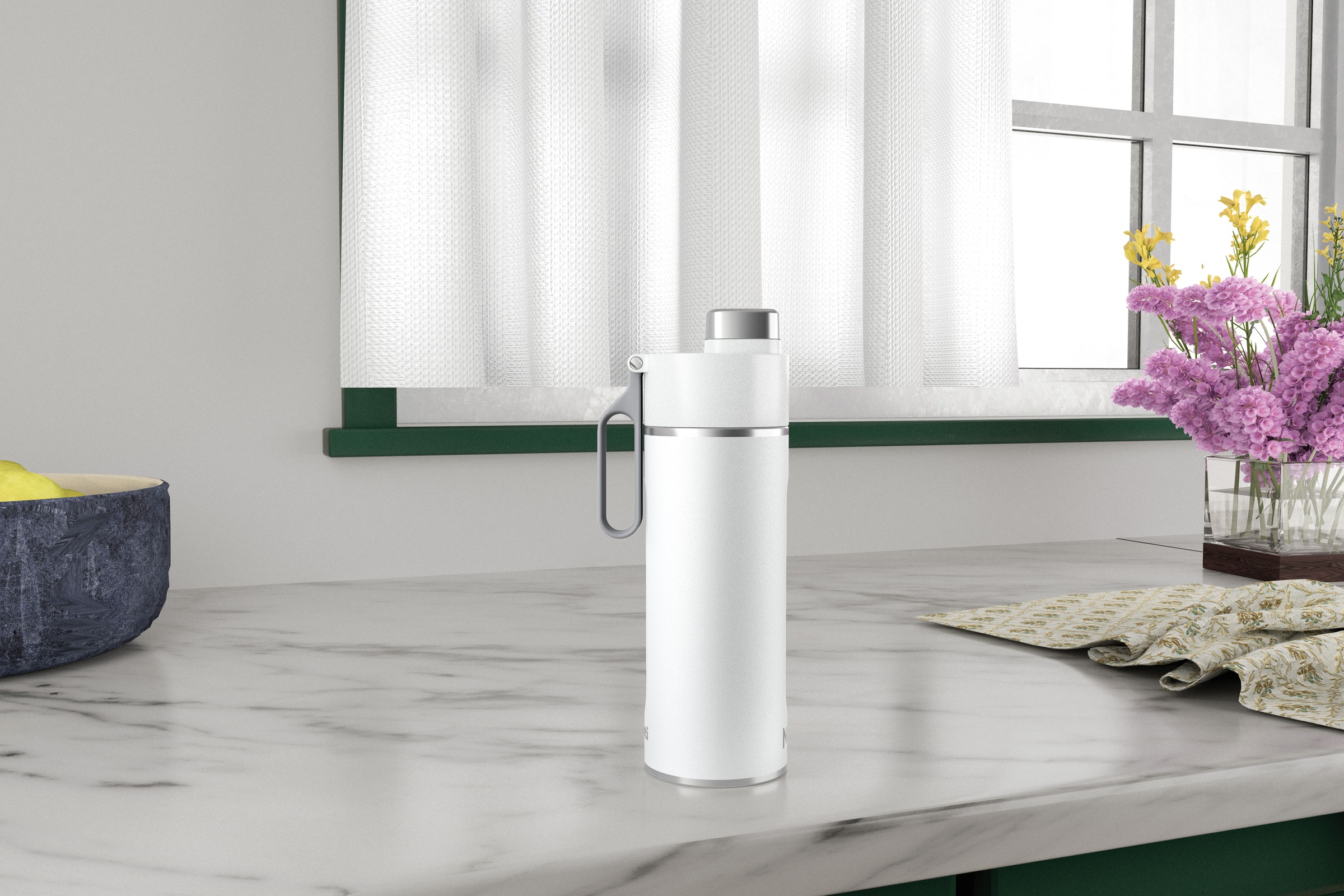 NINJA Isolierflasche »Ninja Thirsti Reiseflasche – 530 ml DW1801EUU / 700 ml DW2401EUU«, Getränke bleiben 24 Stunden kalt, 12 Stunden heiß, Eis hält 2 Tage